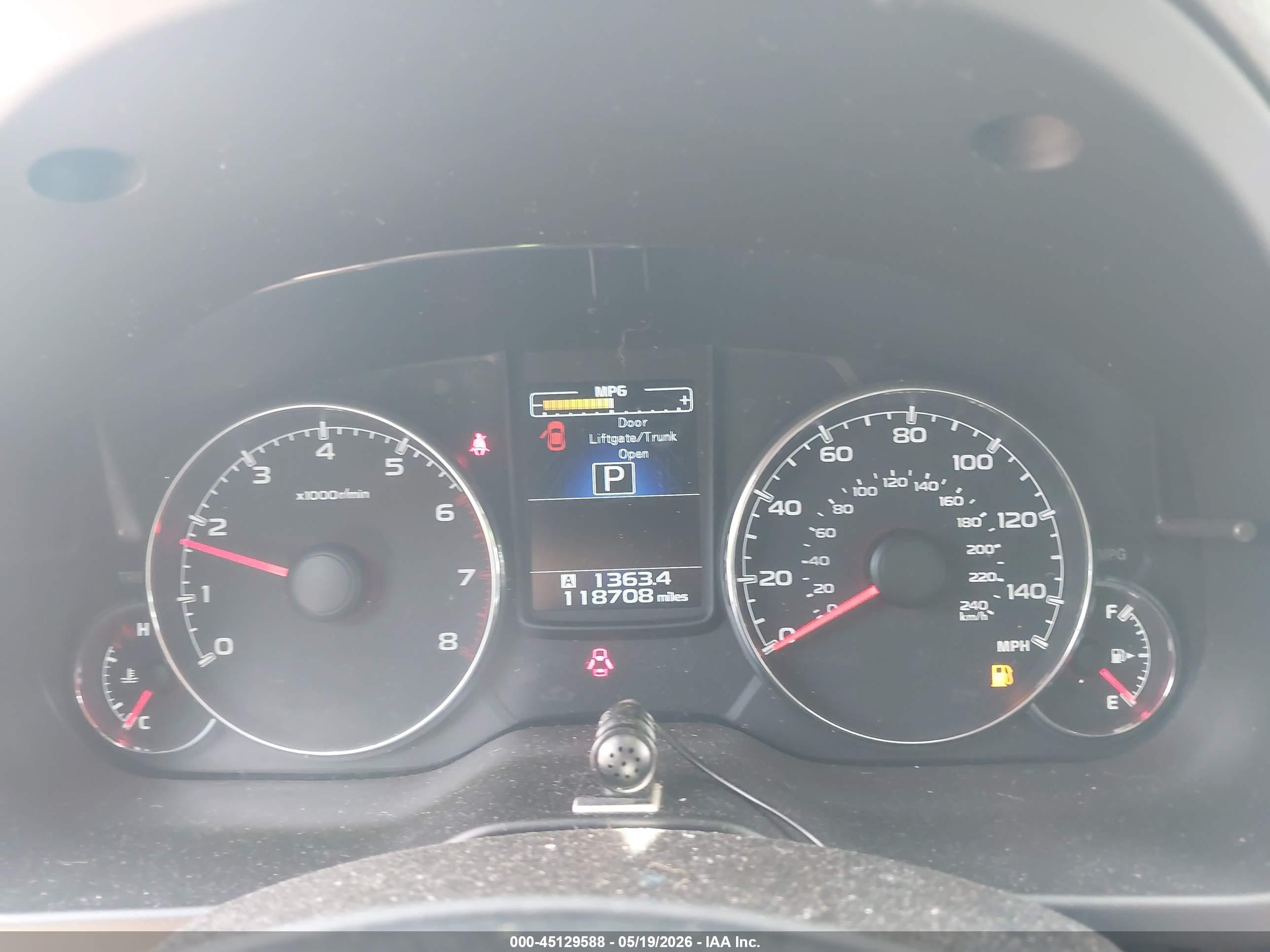 2013 Subaru Outback 2.5i Limited Blue vin: 4S4BRCKC4D3281288