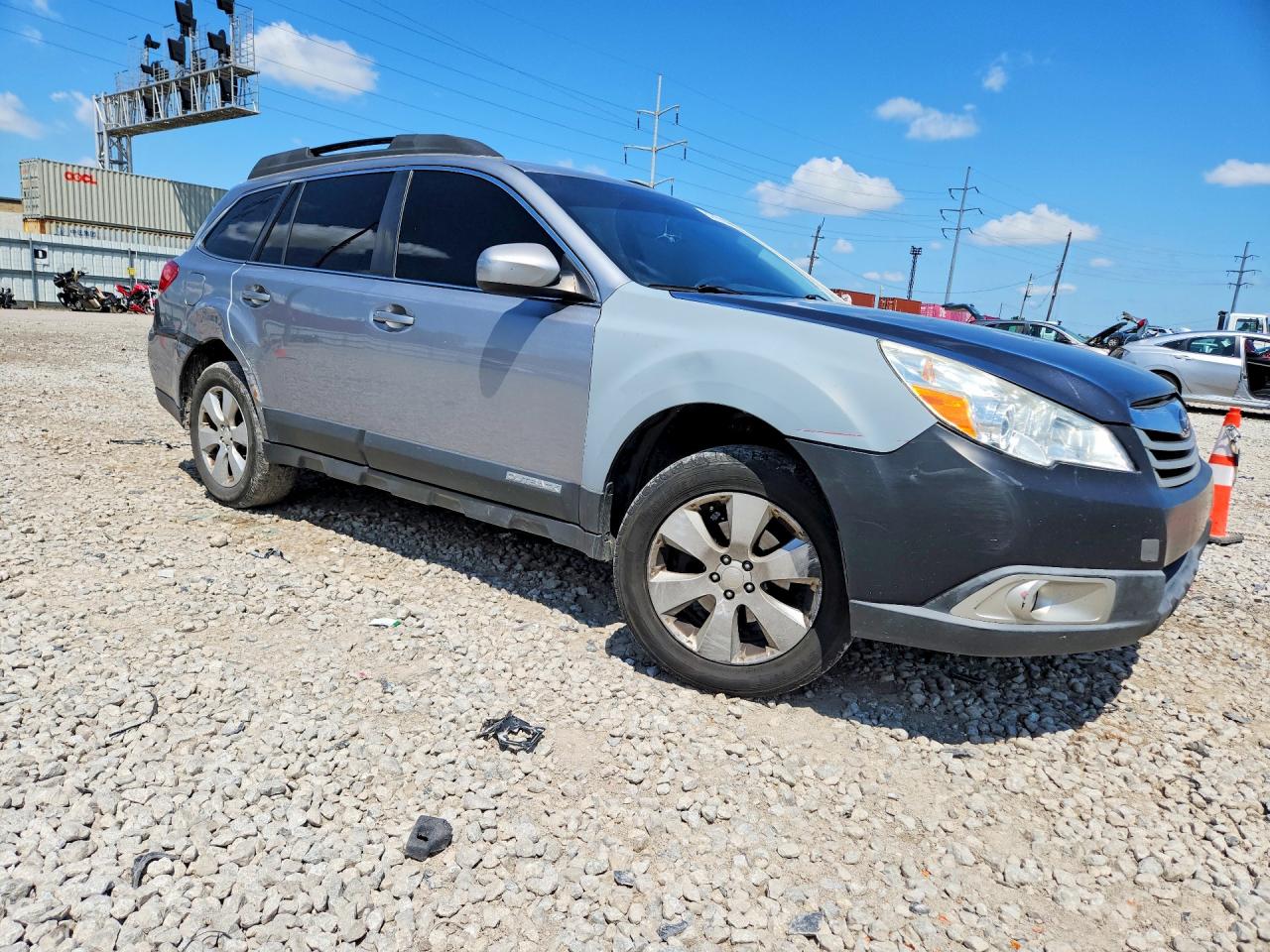 2010 Subaru Outback 2.5i Limited Silver vin: 4S4BRCKC5A3340425