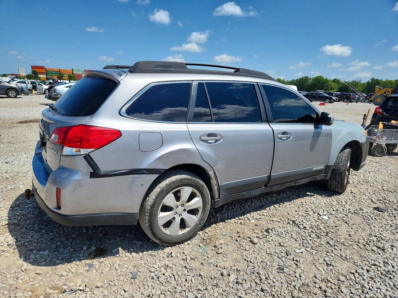 2010 Subaru Outback 2.5i Limited Silver vin: 4S4BRCKC5A3340425