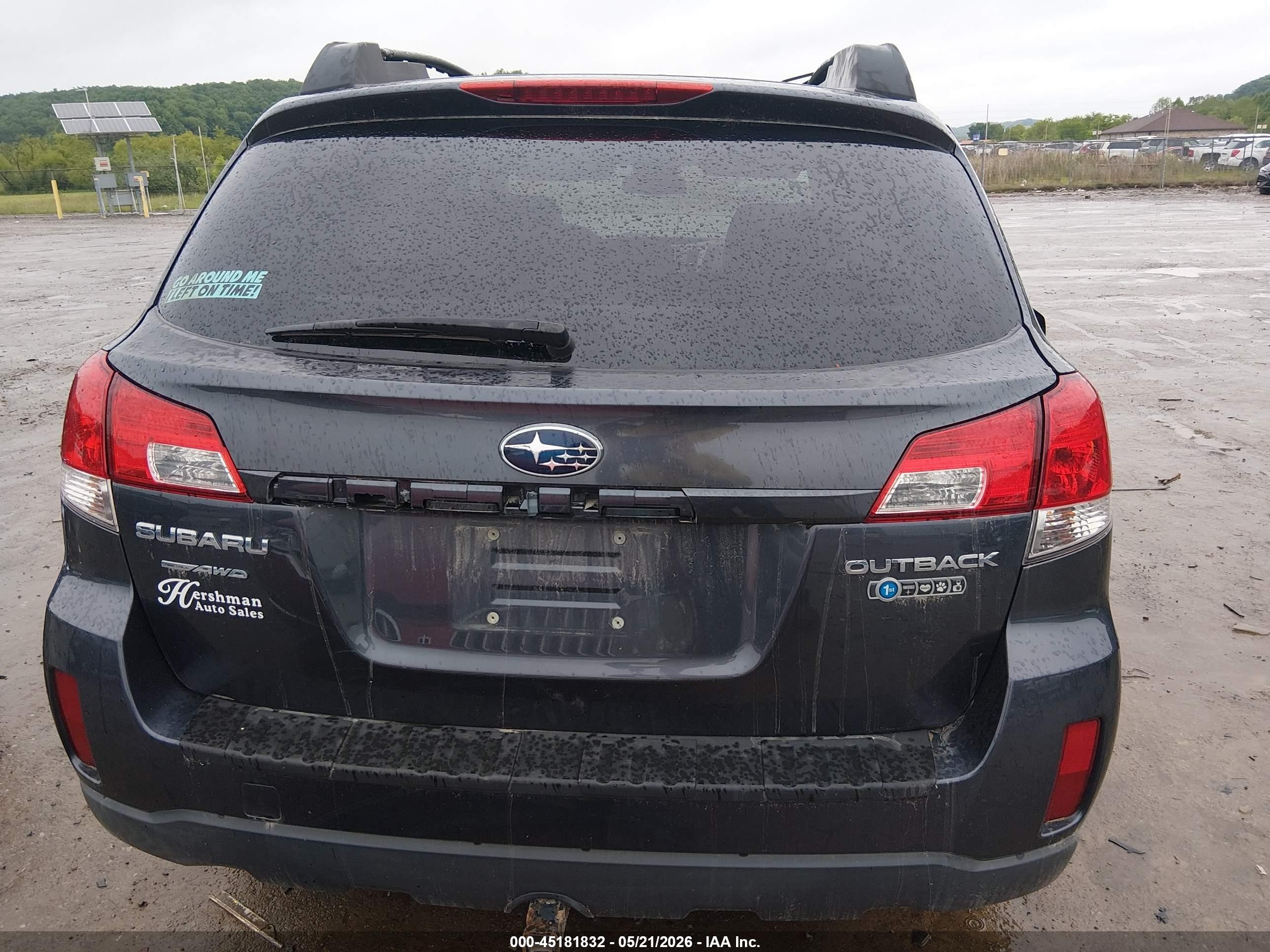 2010 Subaru Outback 2.5i Limited Серый vin: 4S4BRCKC5A3342689
