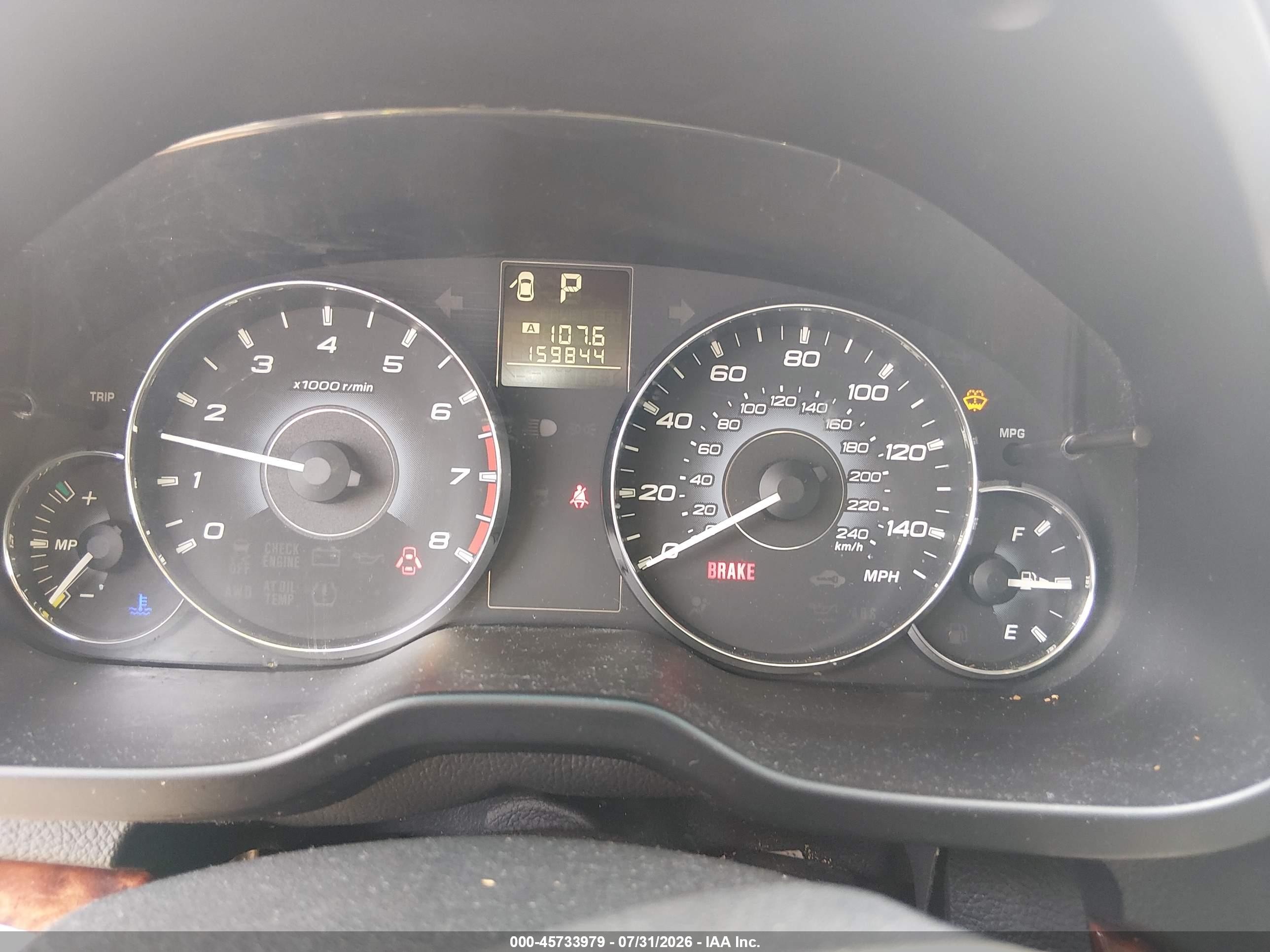 2010 Subaru Outback 2.5i Limited White vin: 4S4BRCKC5A3346161