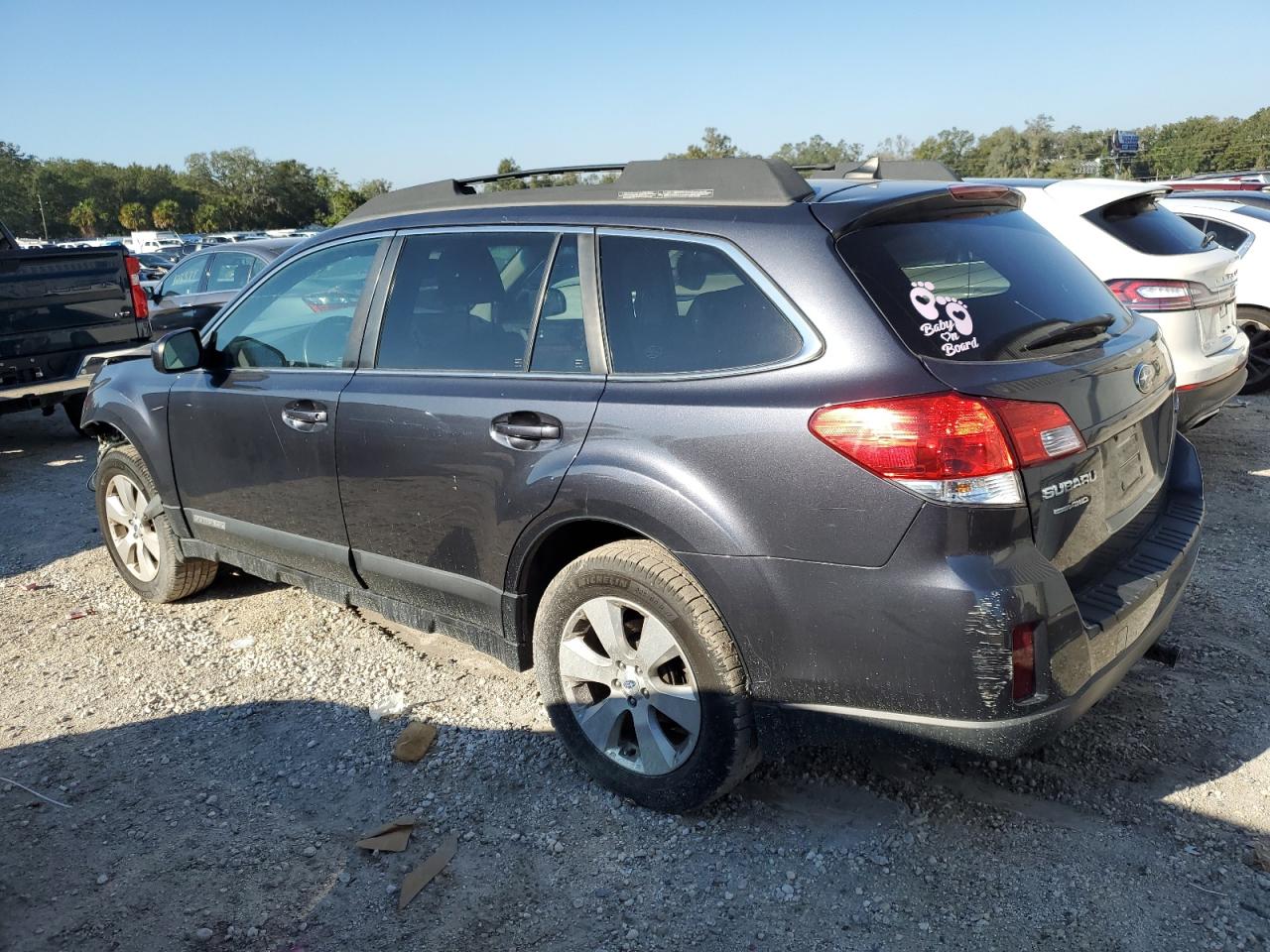 2011 Subaru Outback 2.5i Limited Blue vin: 4S4BRCKC5B3438341