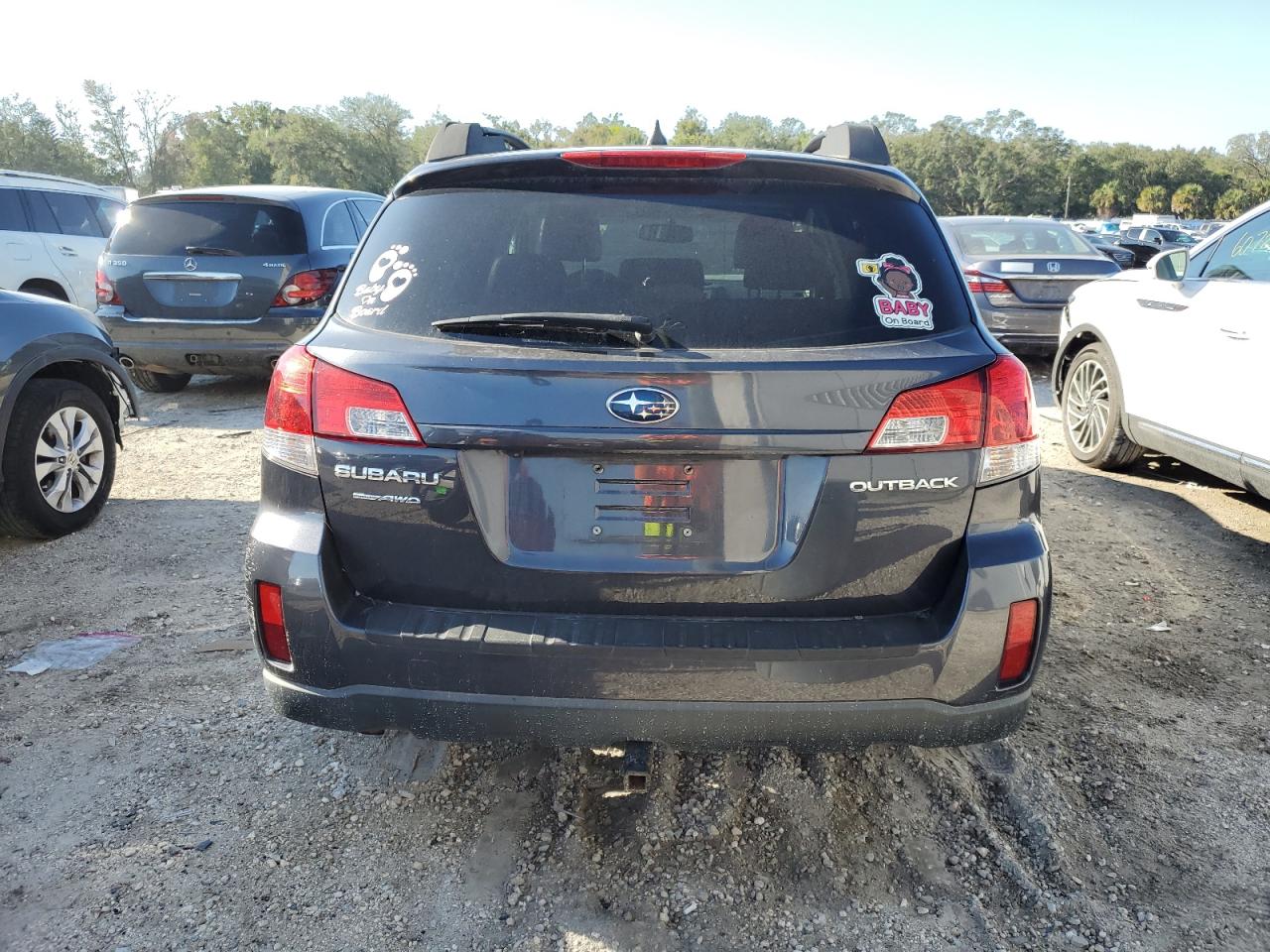 2011 Subaru Outback 2.5i Limited Blue vin: 4S4BRCKC5B3438341