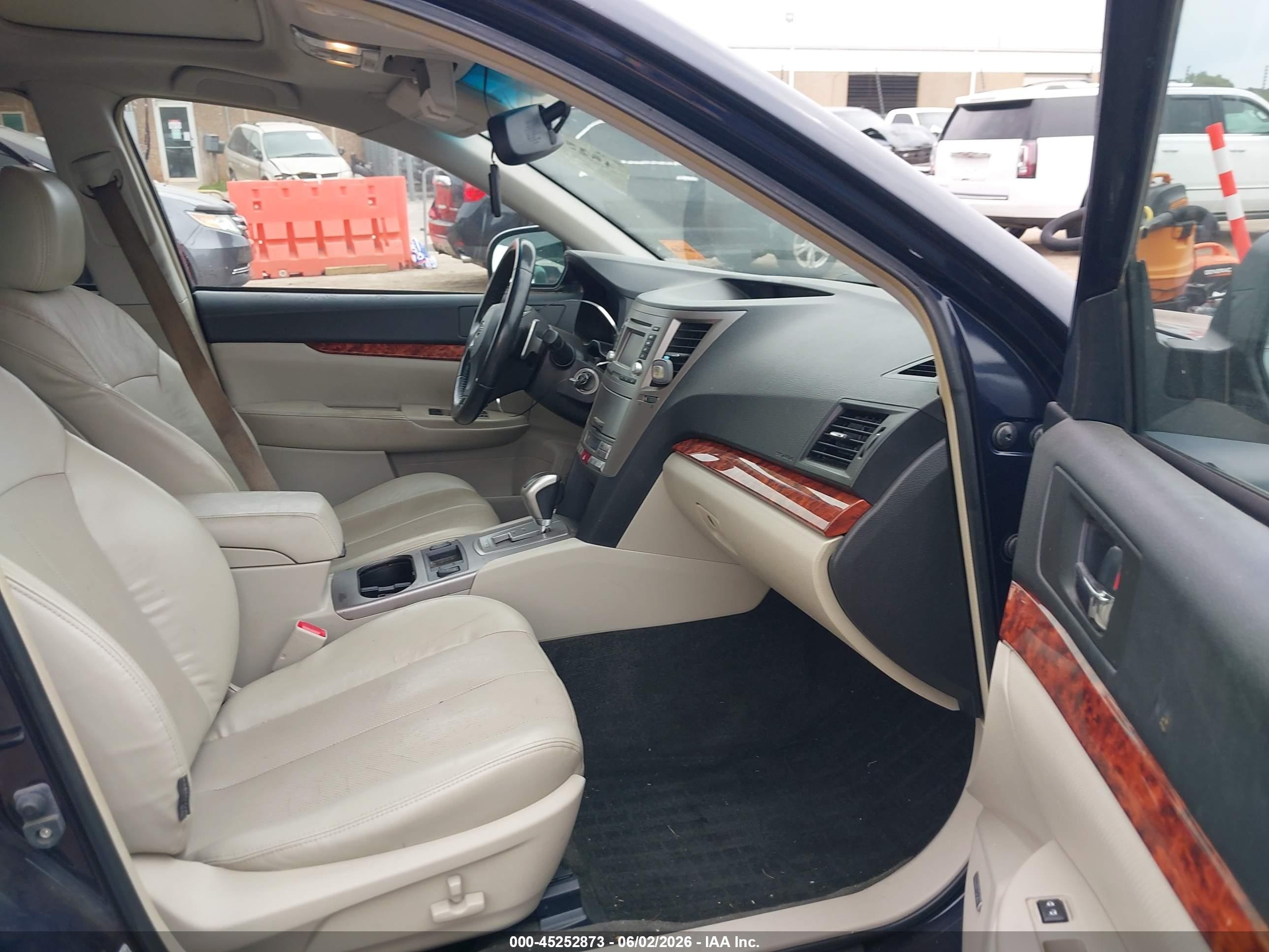 2012 Subaru Outback 2.5i Limited Blue vin: 4S4BRCKC5C3248749