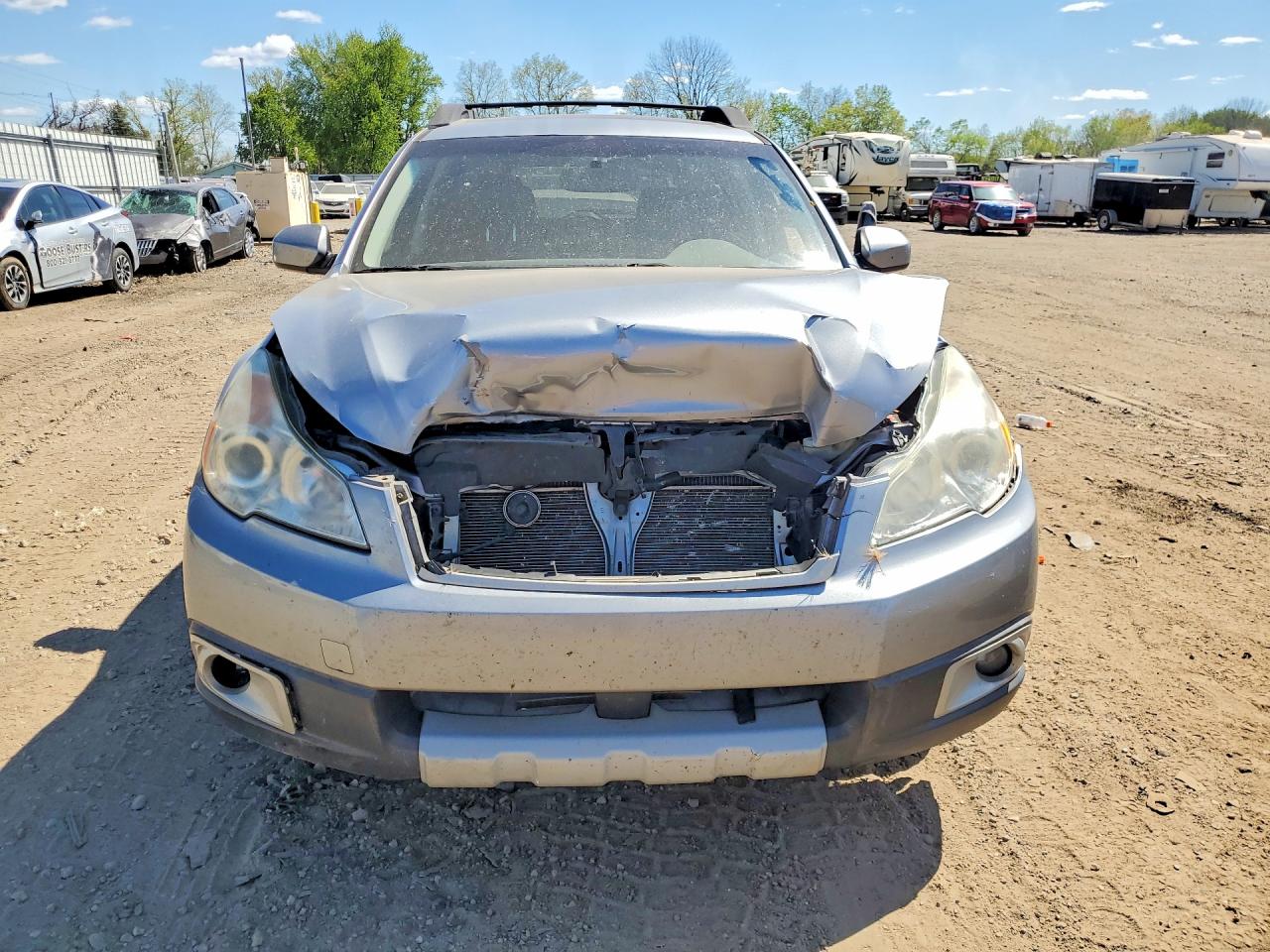 2011 Subaru Outback 2.5i Limited Silver vin: 4S4BRCKC6B3412993