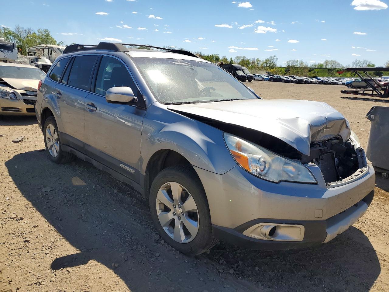 2011 Subaru Outback 2.5i Limited Silver vin: 4S4BRCKC6B3412993