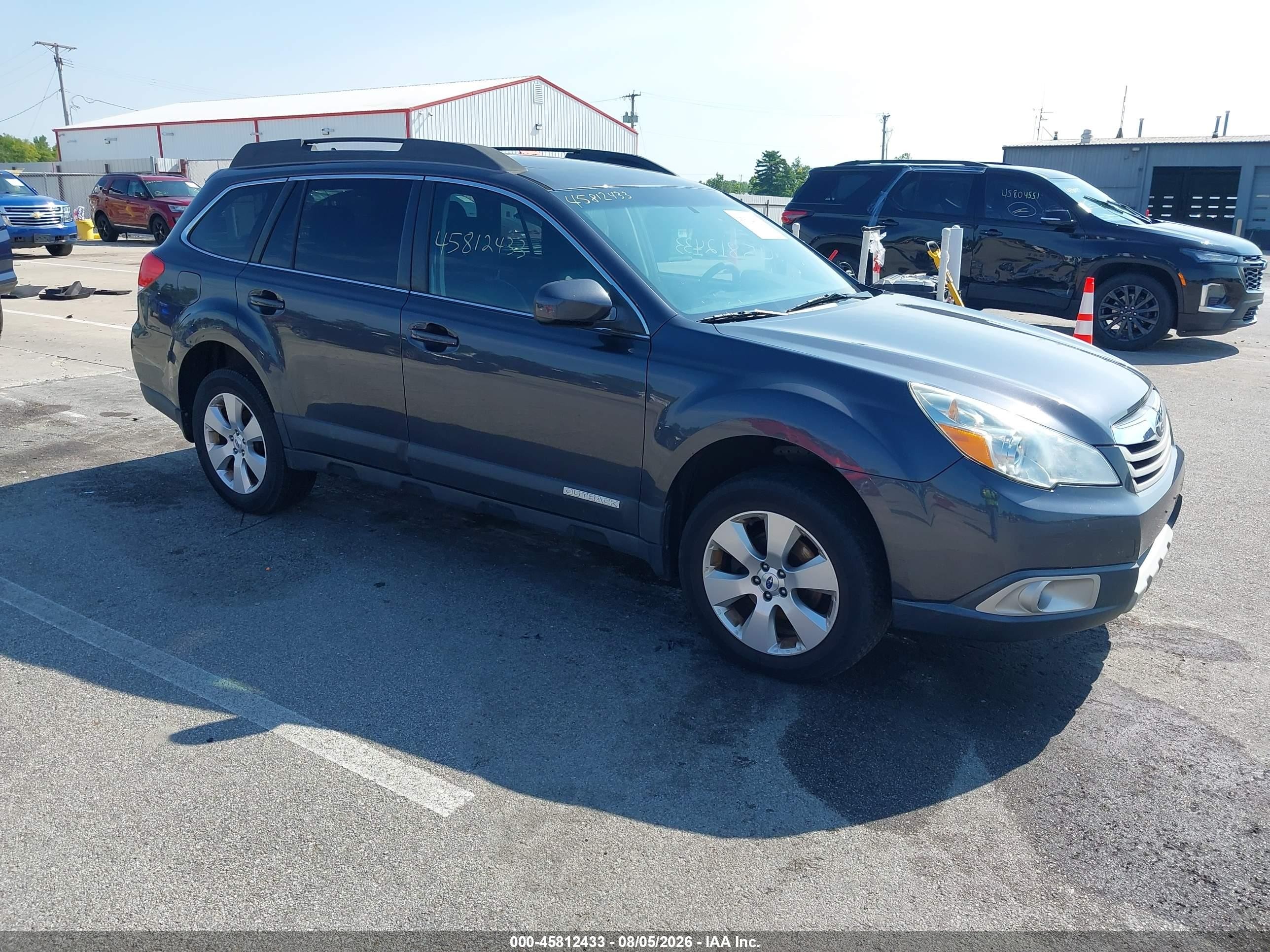 2012 Subaru Outback 2.5i Limited Серый vin: 4S4BRCKC6C3225156