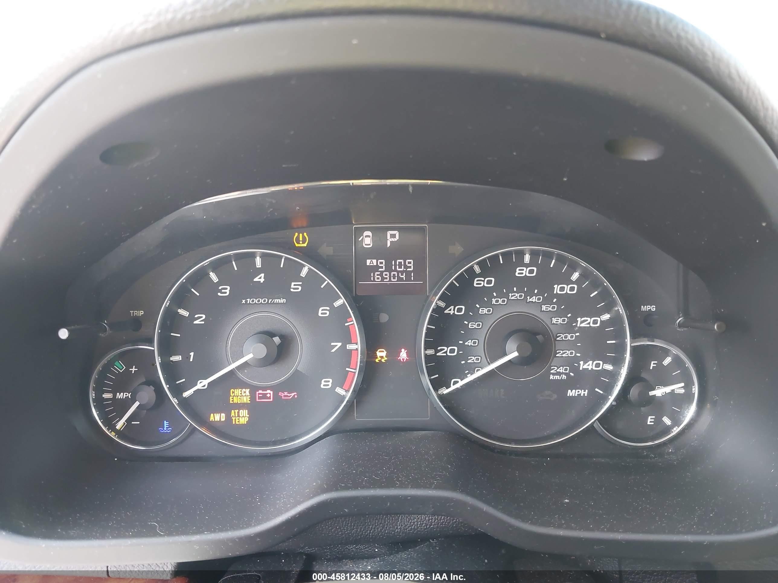 2012 Subaru Outback 2.5i Limited Gray vin: 4S4BRCKC6C3225156