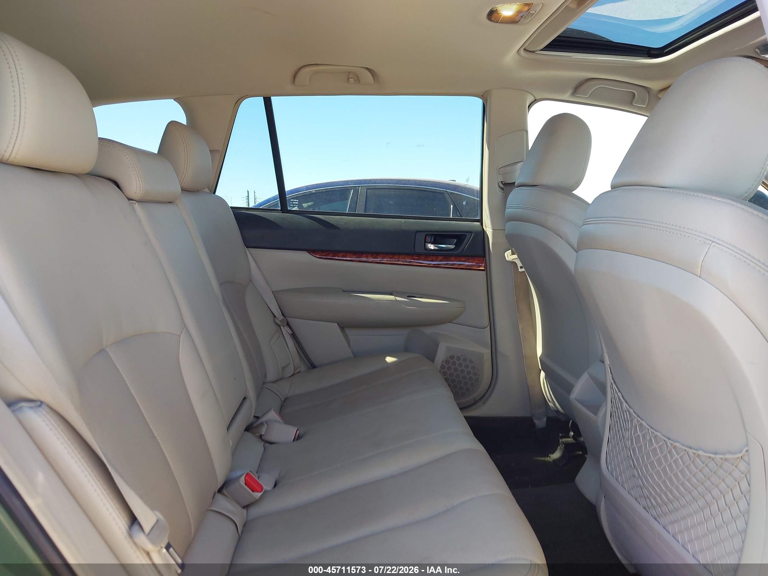 2012 Subaru Outback 2.5i Limited Green vin: 4S4BRCKC6C3259405