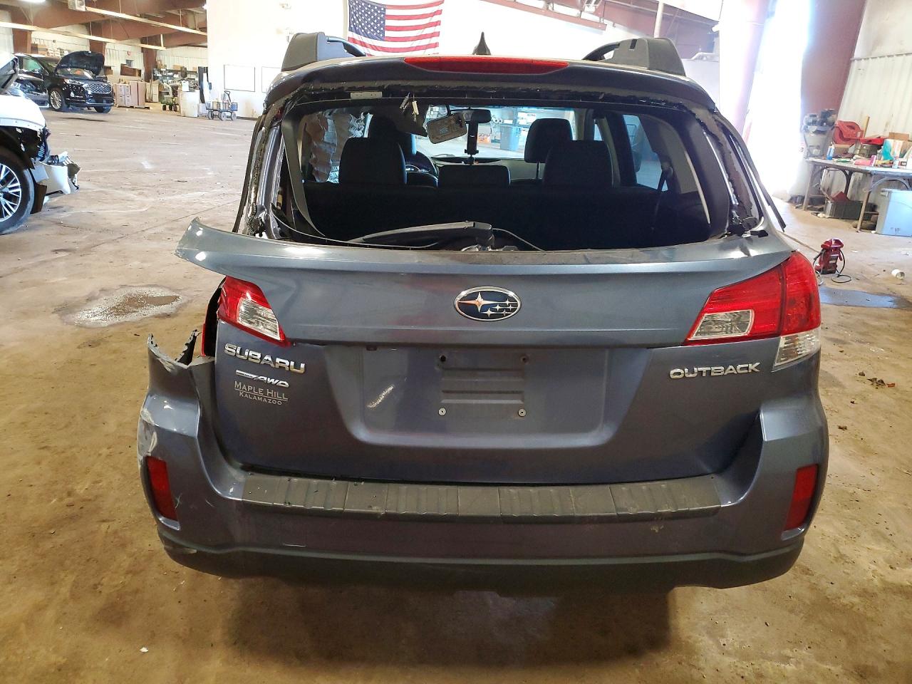 2013 Subaru Outback 2.5i Limited Синий vin: 4S4BRCKC6D3214739