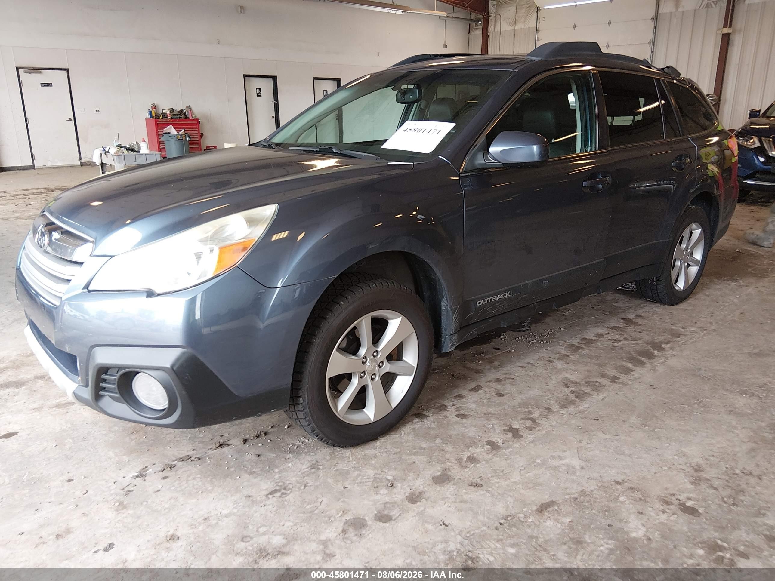 2013 Subaru Outback 2.5i Limited Синий vin: 4S4BRCKC6D3233825