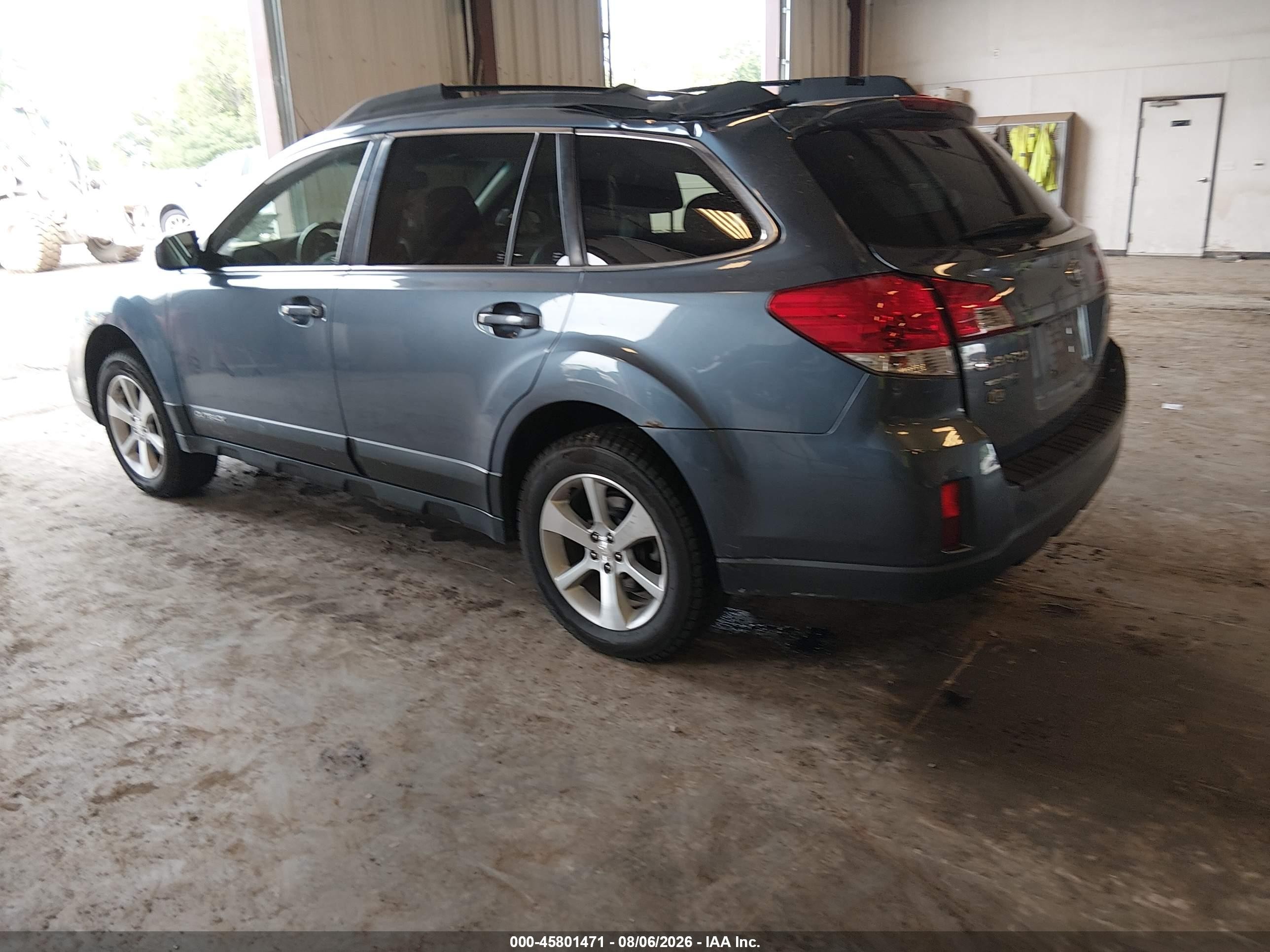 2013 Subaru Outback 2.5i Limited Синий vin: 4S4BRCKC6D3233825