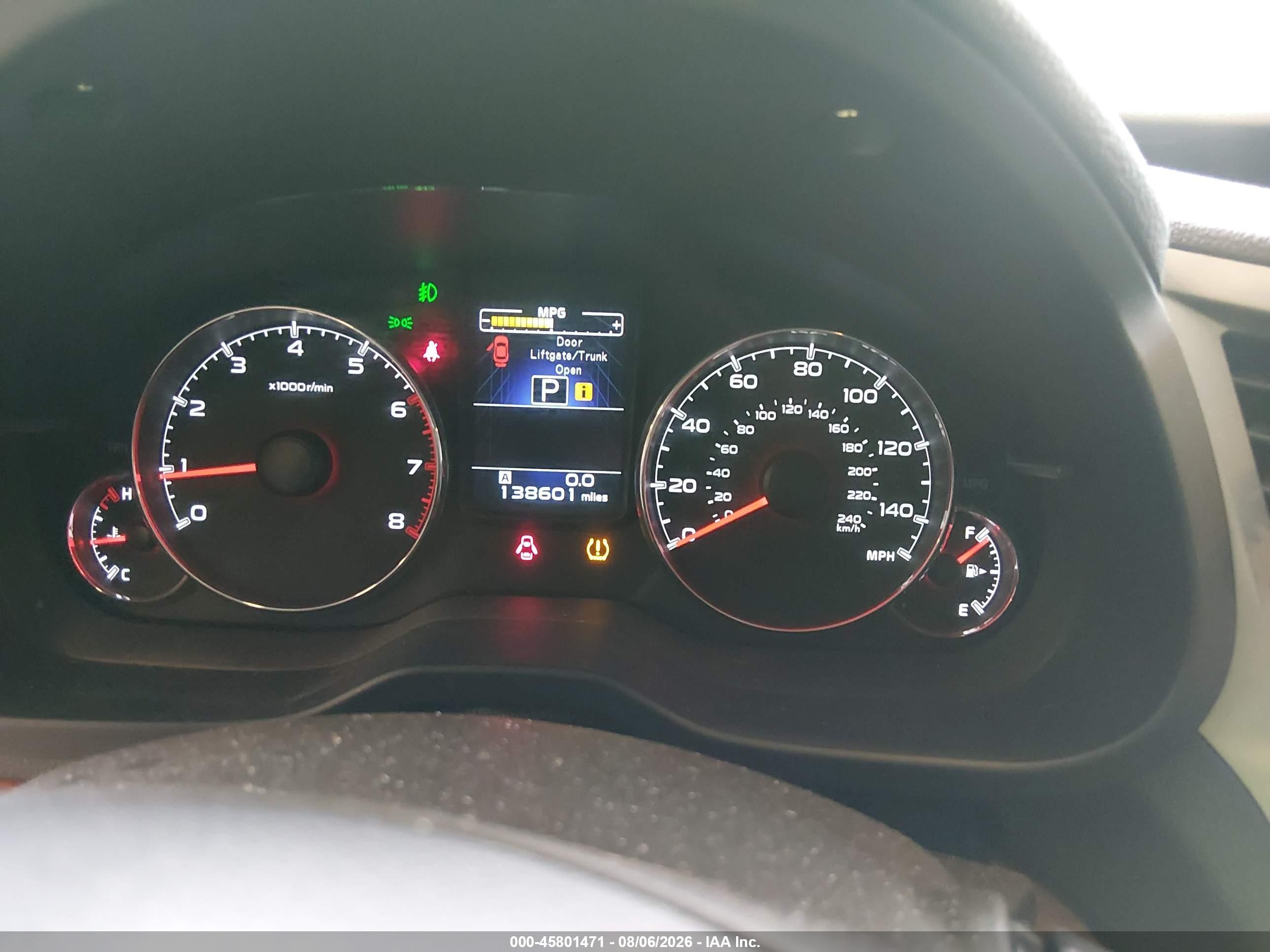 2013 Subaru Outback 2.5i Limited Синий vin: 4S4BRCKC6D3233825