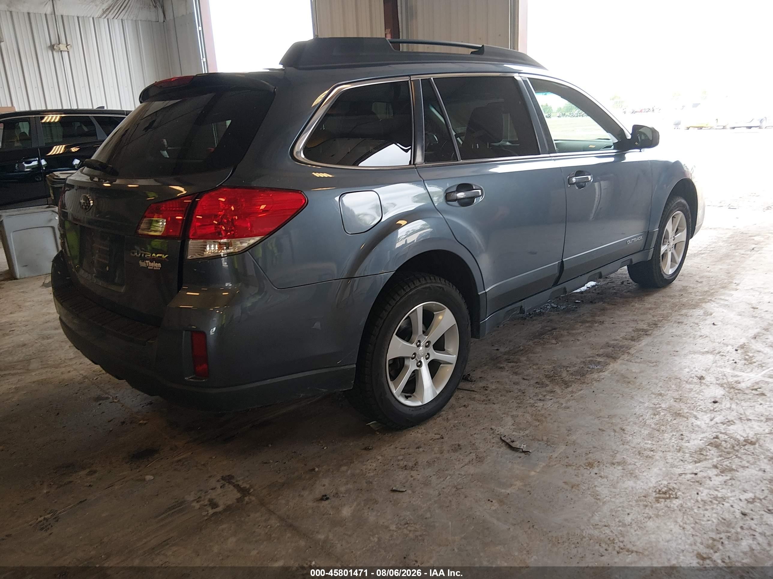 2013 Subaru Outback 2.5i Limited Синий vin: 4S4BRCKC6D3233825