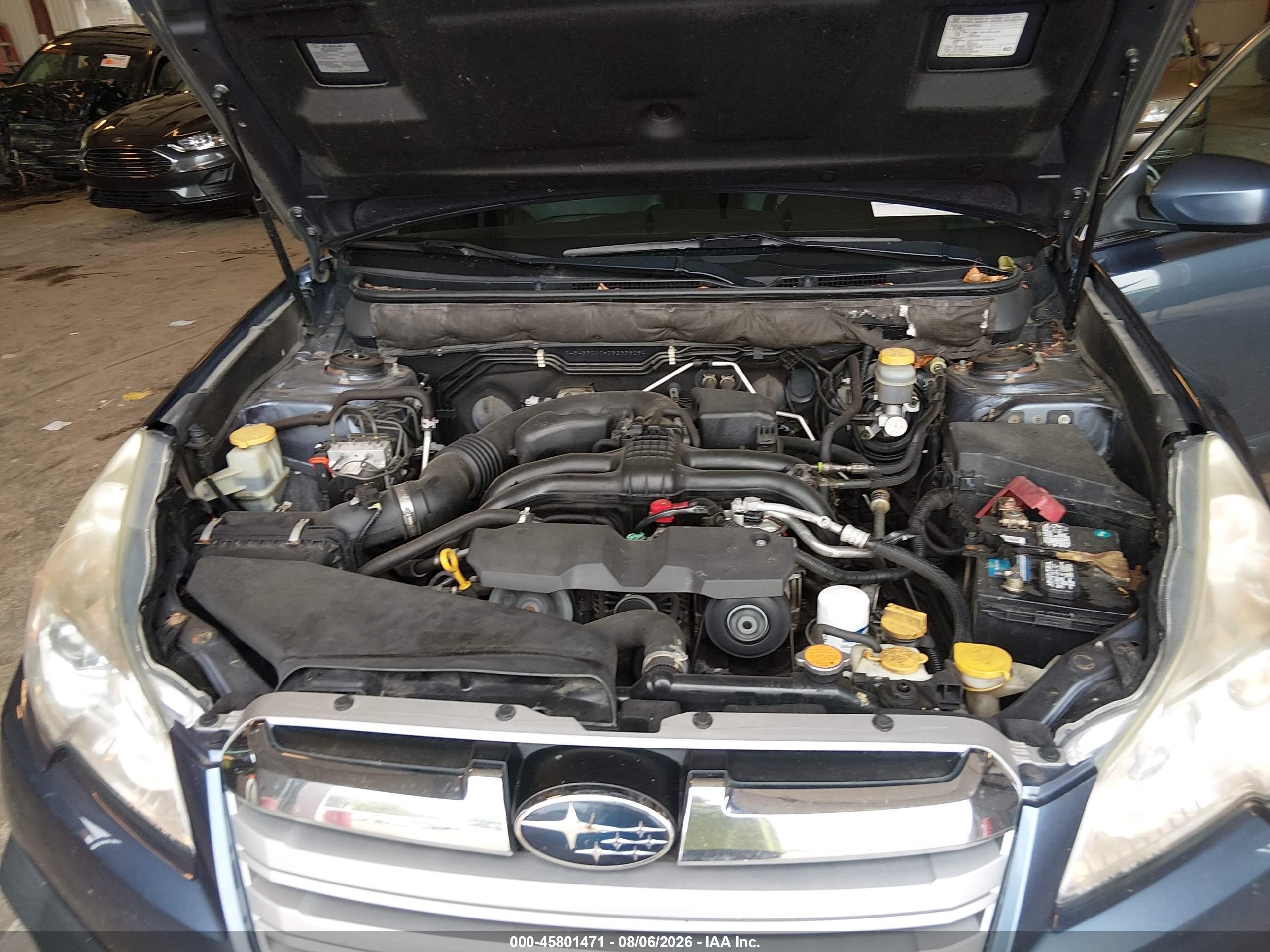 2013 Subaru Outback 2.5i Limited Синий vin: 4S4BRCKC6D3233825