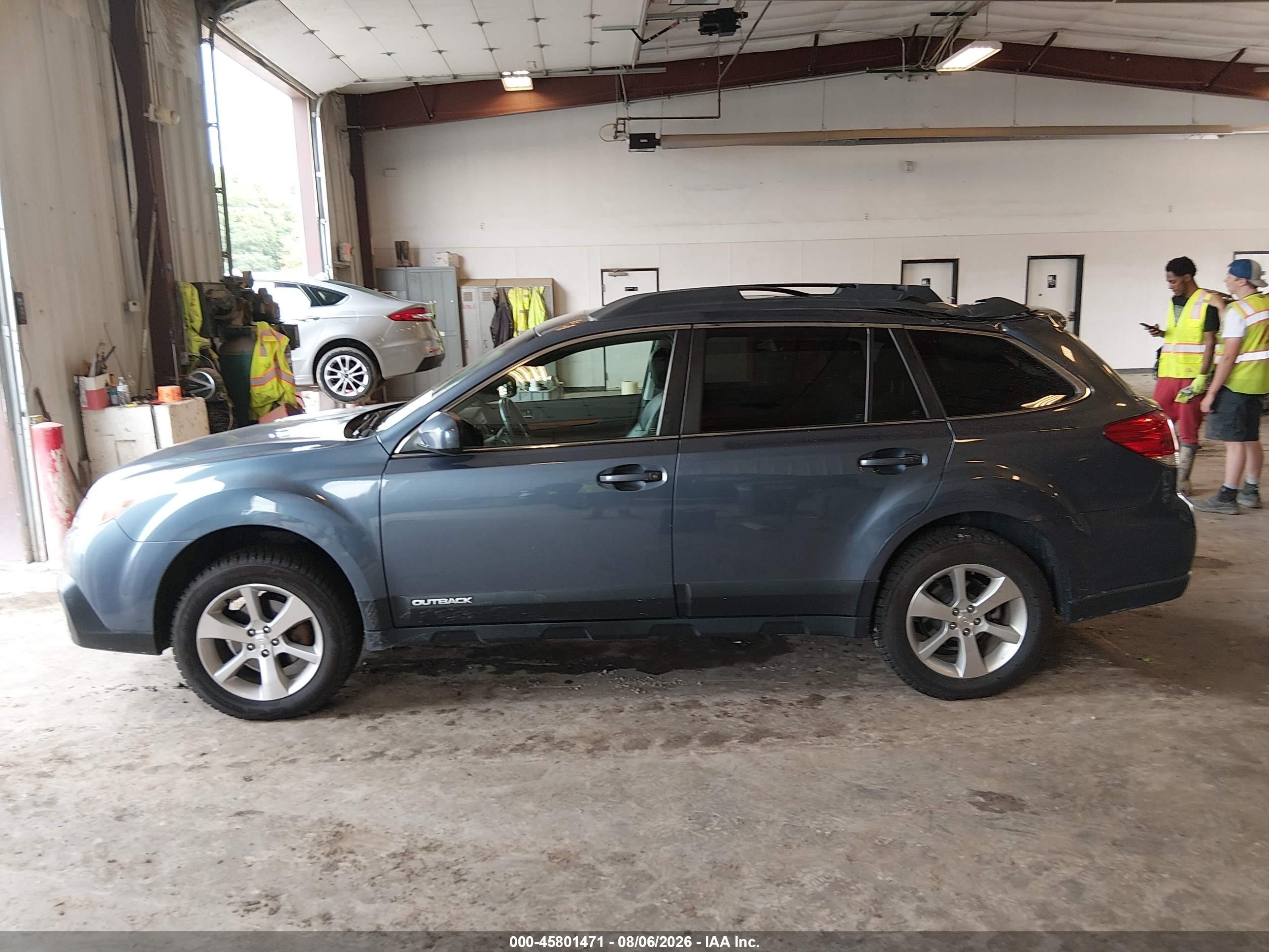 2013 Subaru Outback 2.5i Limited Синий vin: 4S4BRCKC6D3233825