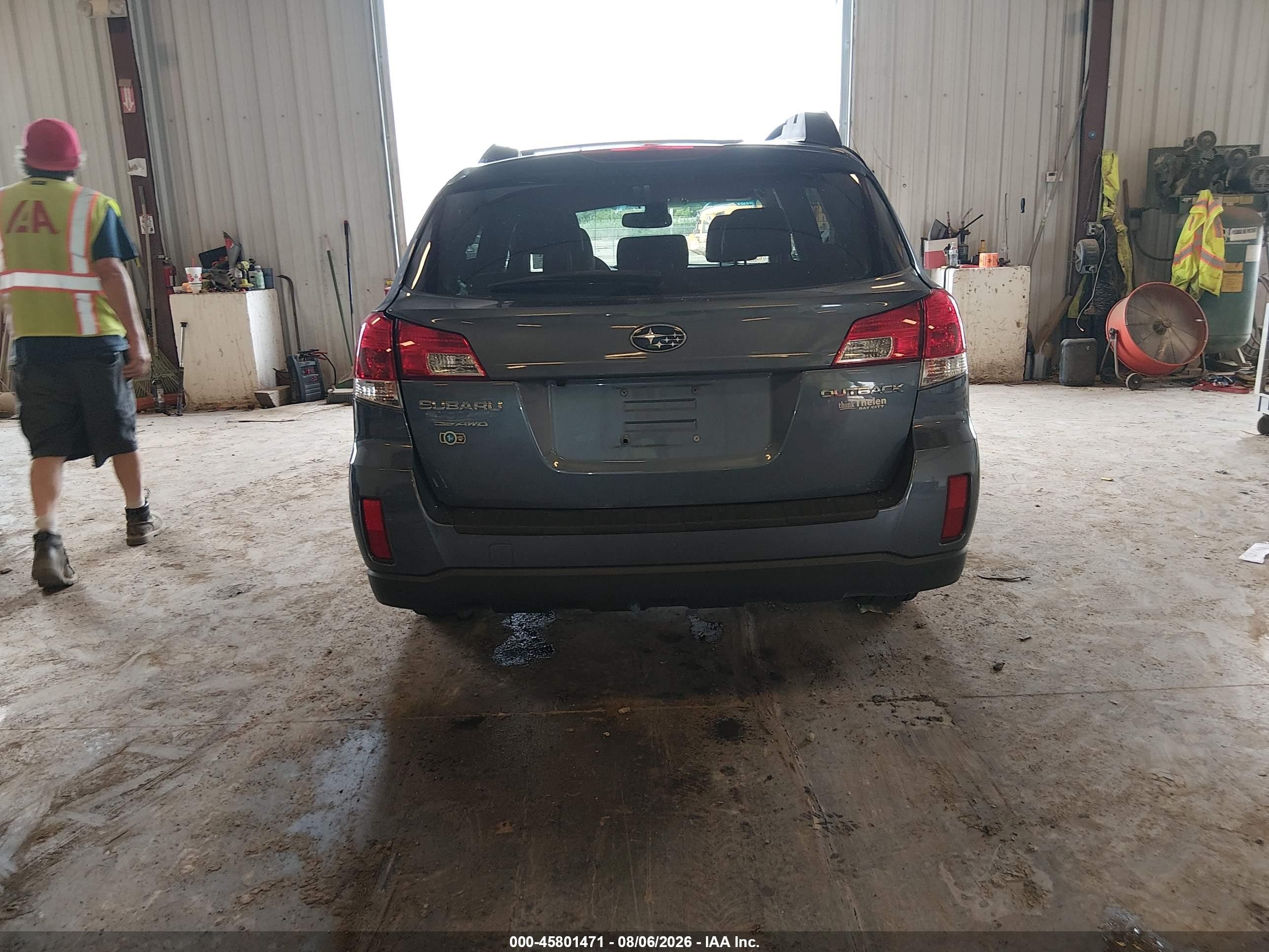 2013 Subaru Outback 2.5i Limited Синий vin: 4S4BRCKC6D3233825