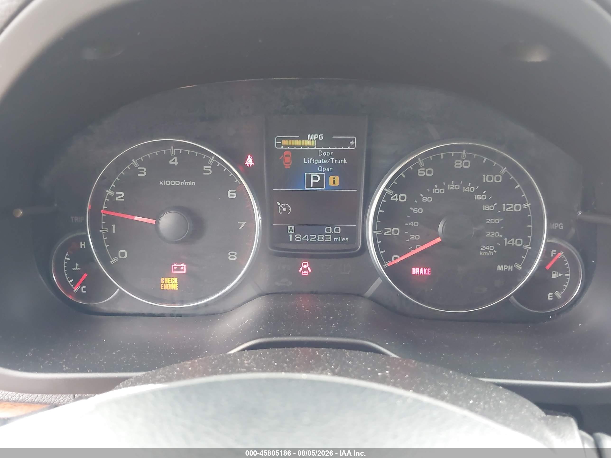 2013 Subaru Outback 2.5i Limited Gray vin: 4S4BRCKC6D3266047
