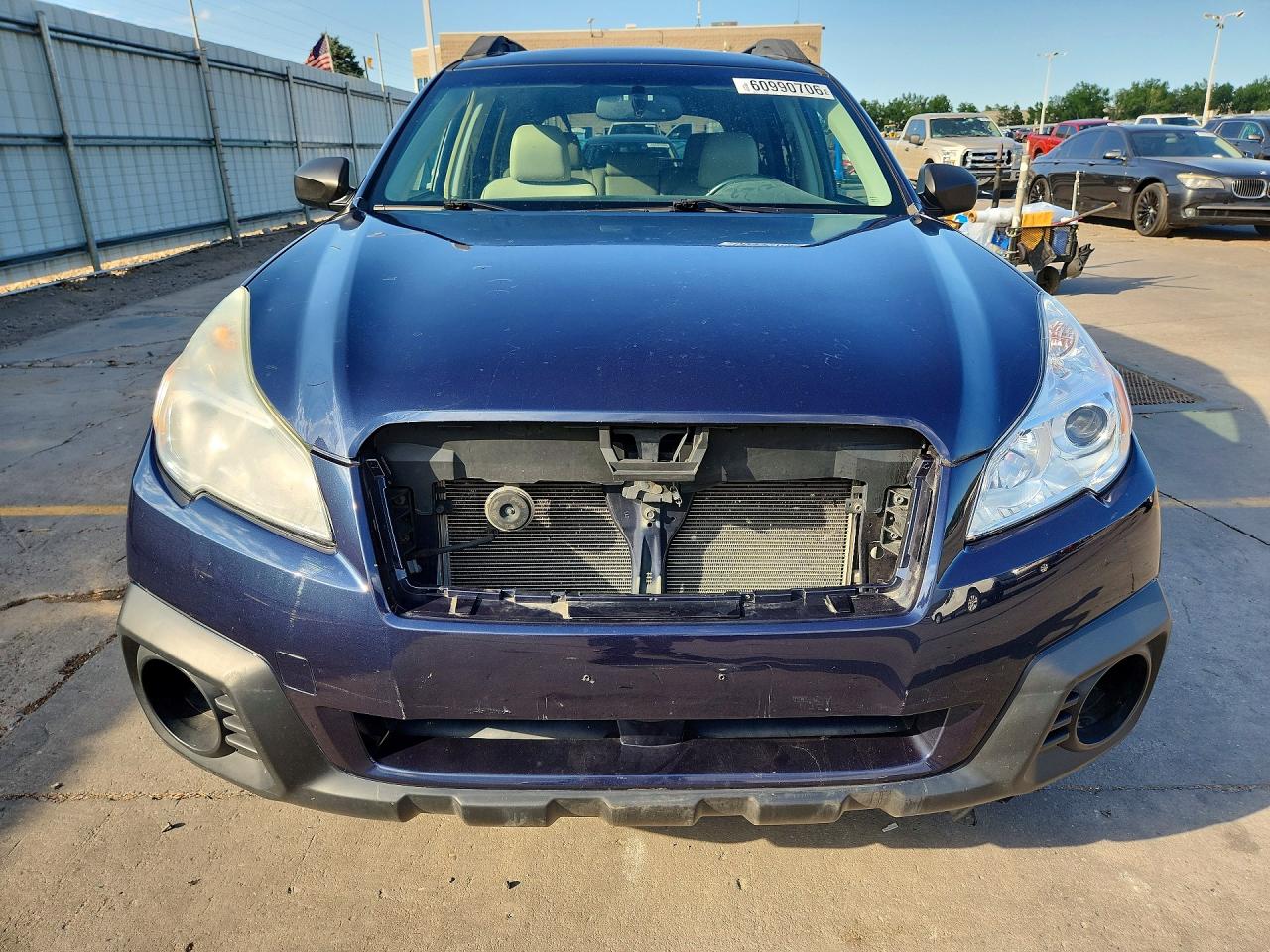 2013 Subaru Outback 2.5i Limited Blue vin: 4S4BRCKC7D3271726