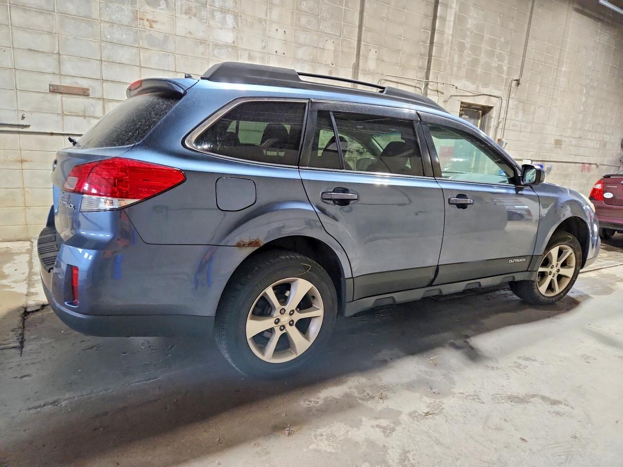 2013 Subaru Outback 2.5i Limited Blue vin: 4S4BRCKC7D3307446