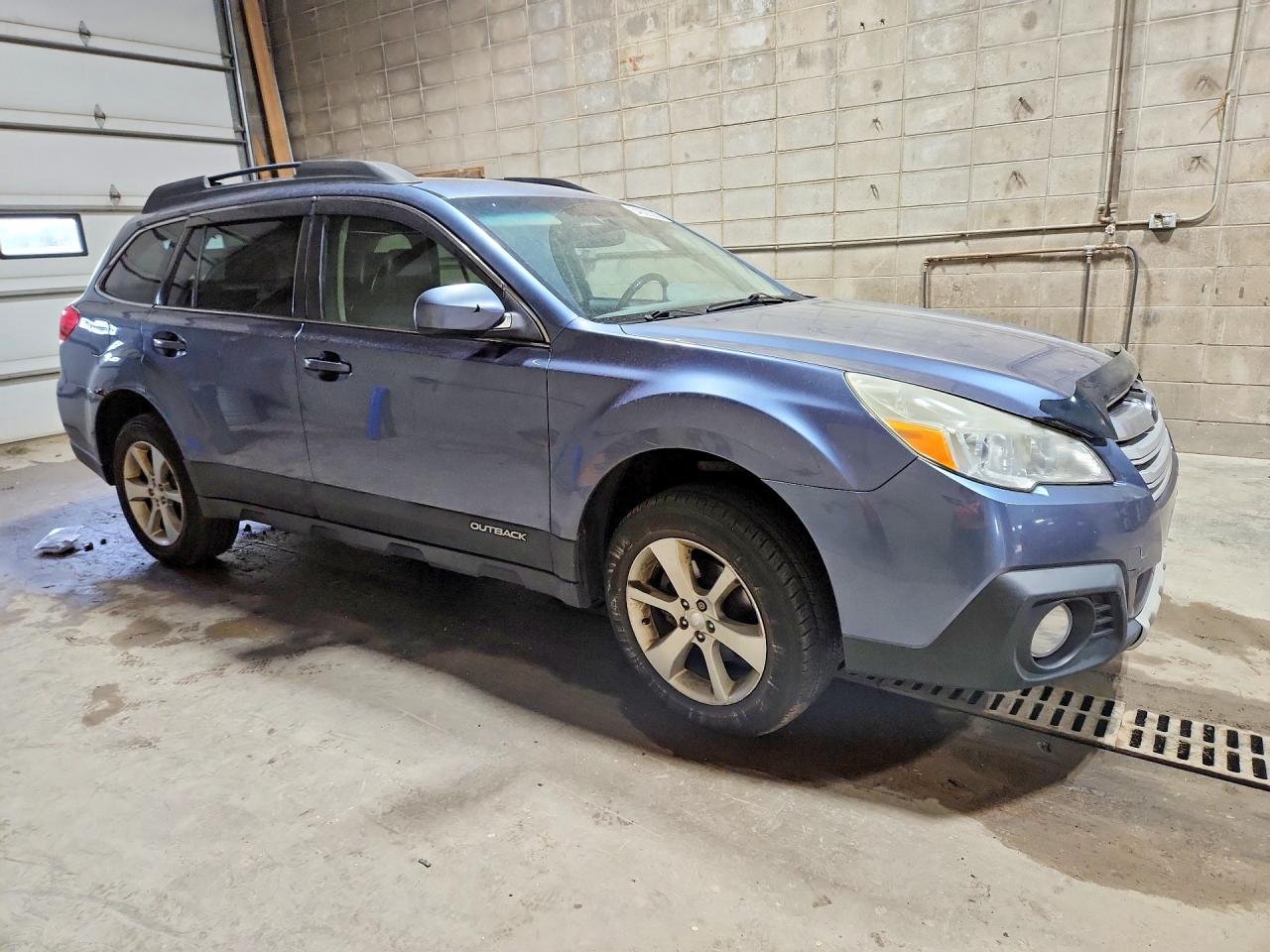 2013 Subaru Outback 2.5i Limited Blue vin: 4S4BRCKC7D3307446