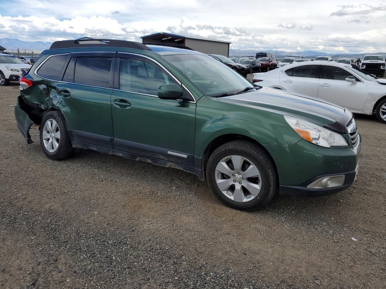 2010 Subaru Outback 2.5i Limited Green vin: 4S4BRCKC8A3339754