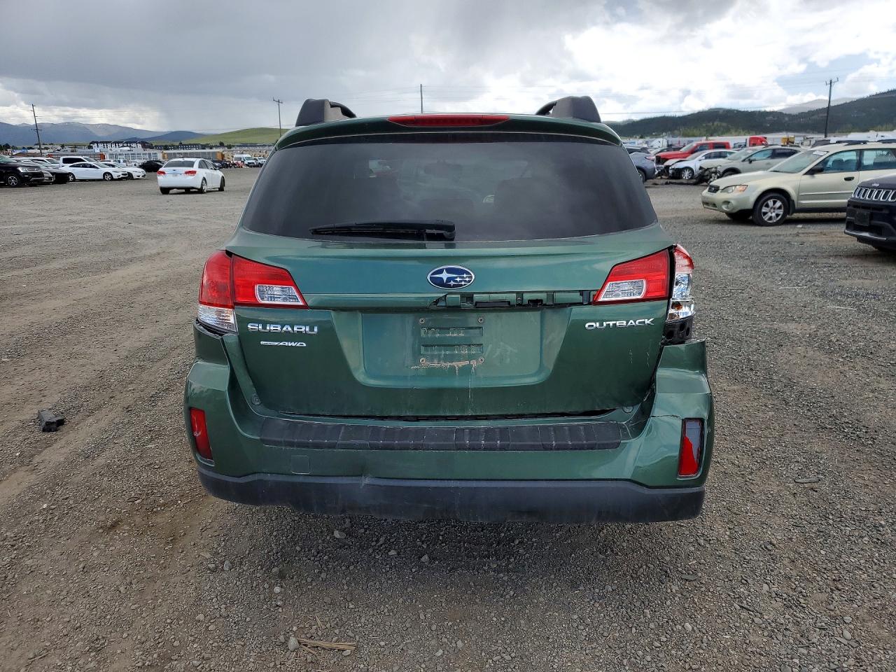 2010 Subaru Outback 2.5i Limited Green vin: 4S4BRCKC8A3339754