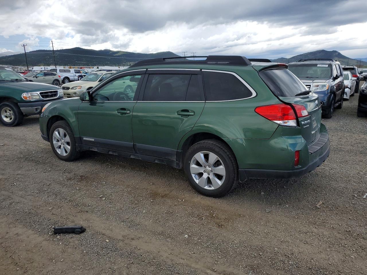 2010 Subaru Outback 2.5i Limited Green vin: 4S4BRCKC8A3339754