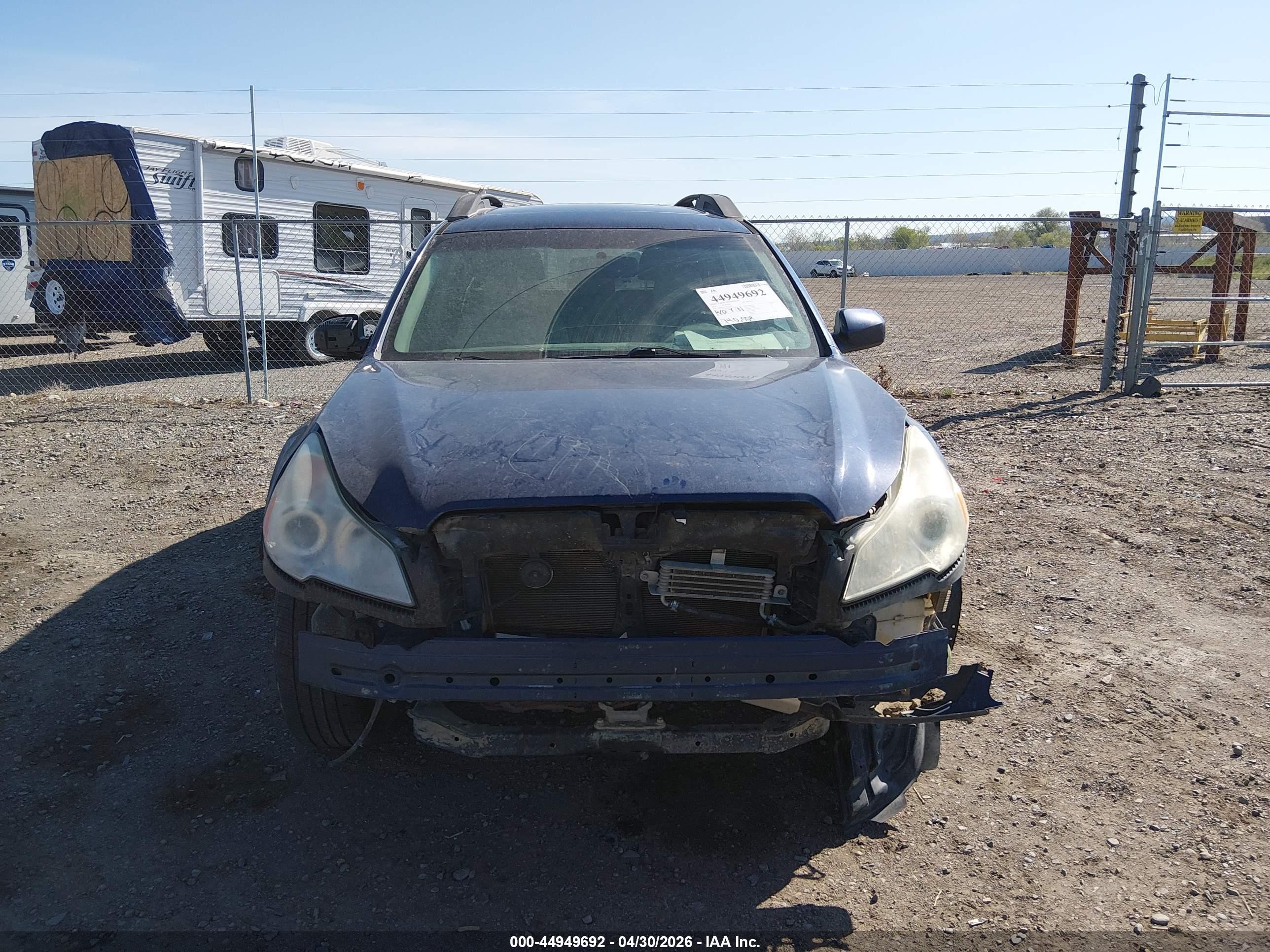 2010 Subaru Outback 2.5i Limited Blue vin: 4S4BRCKC8A3360488