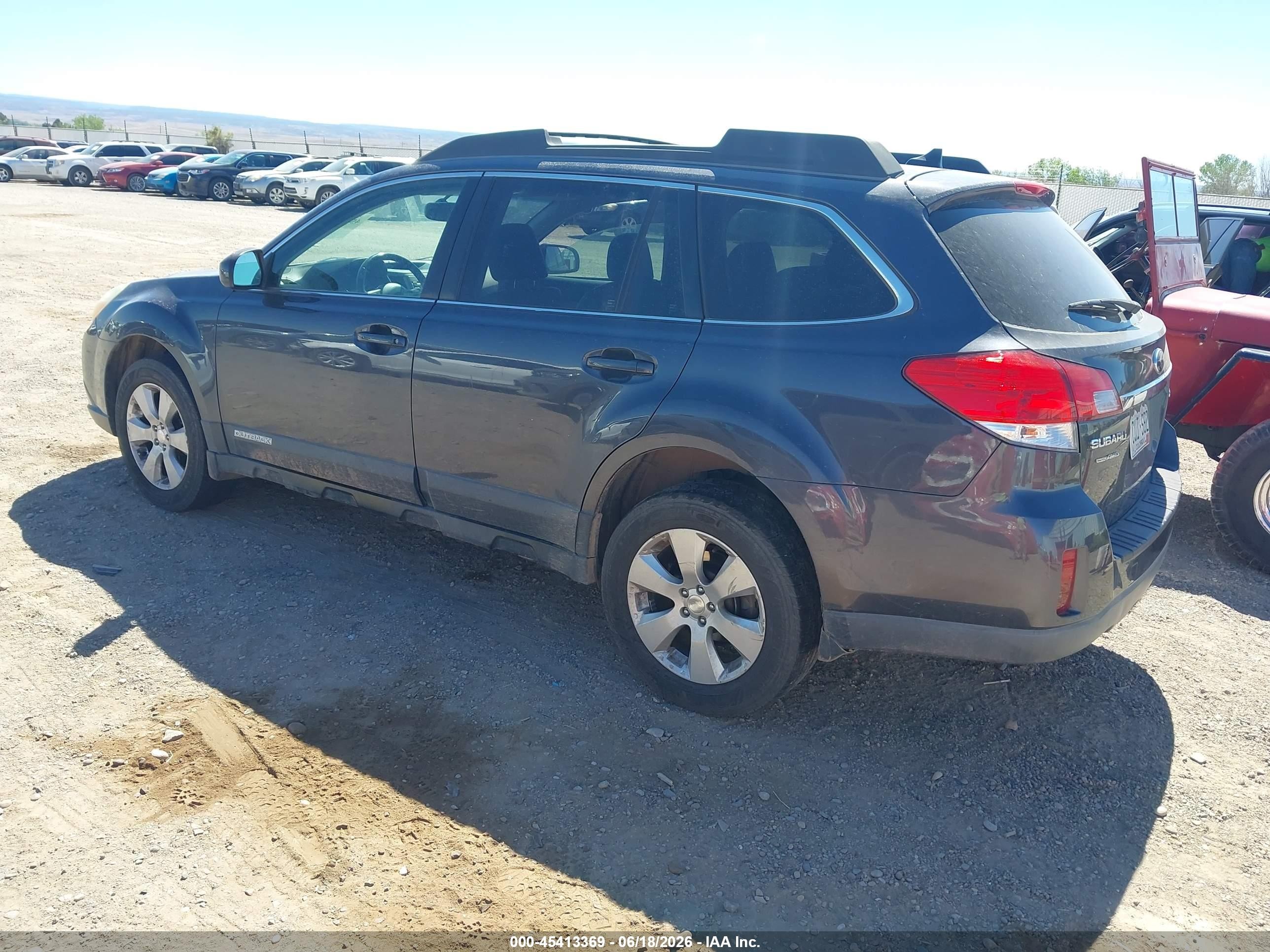 2011 Subaru Outback 2.5i Limited Blue vin: 4S4BRCKC8B3350478
