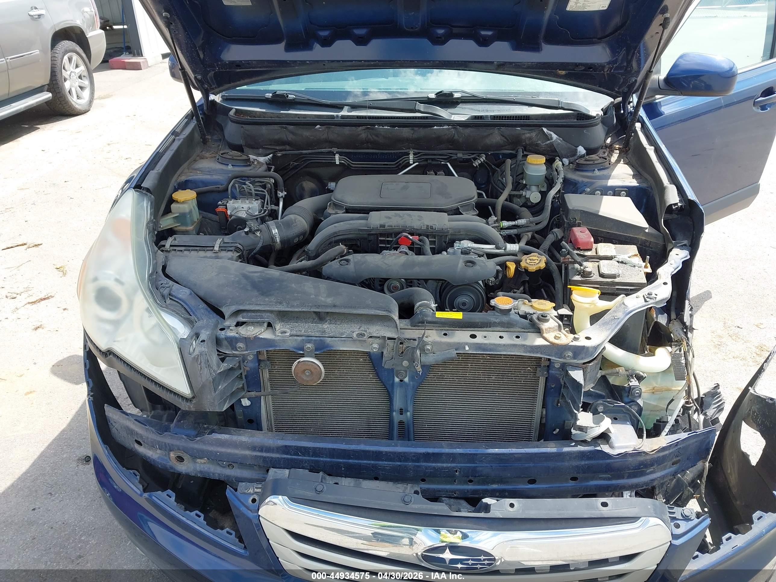 2011 Subaru Outback 2.5i Limited Blue vin: 4S4BRCKC8B3362193