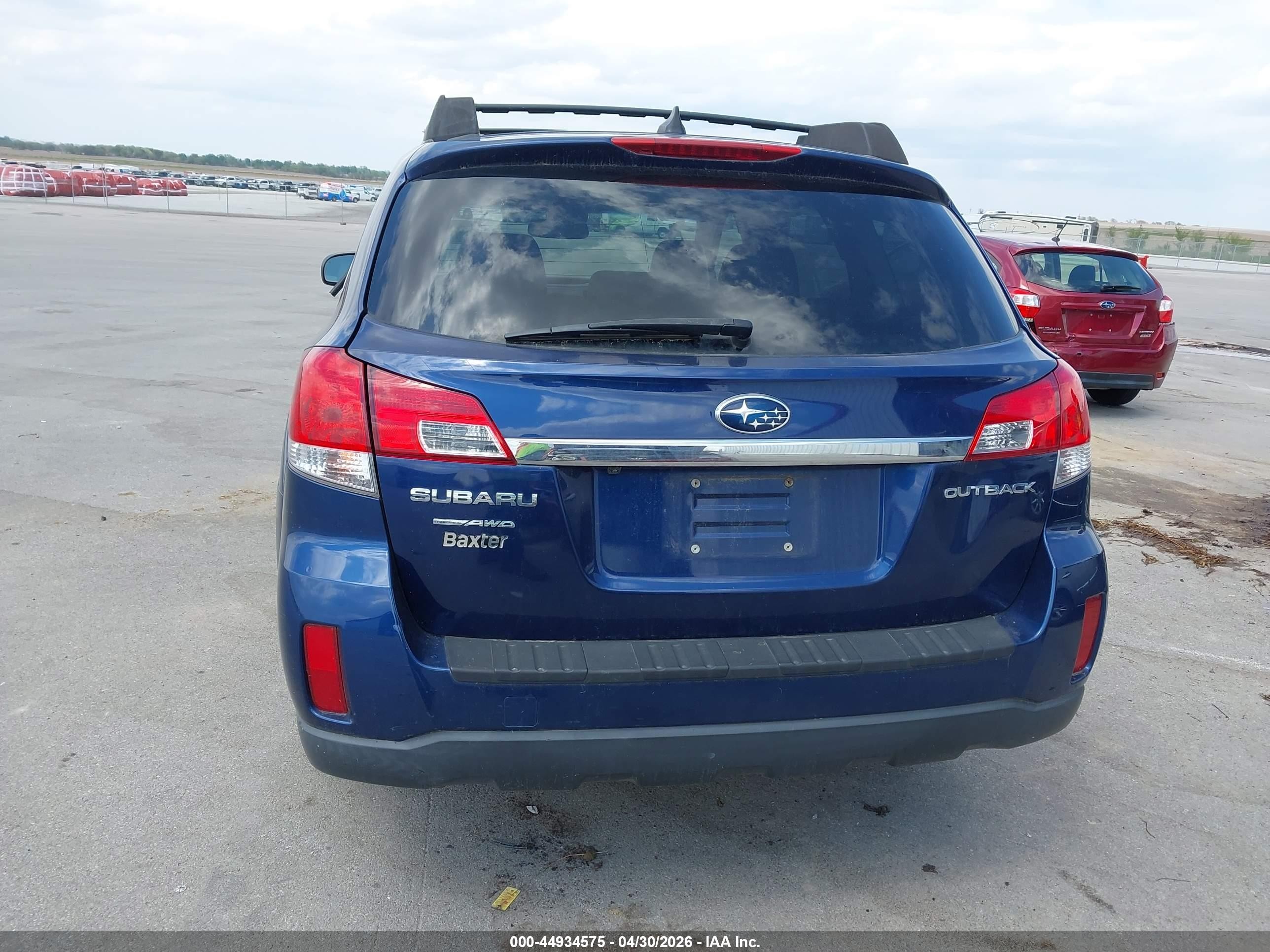 2011 Subaru Outback 2.5i Limited Blue vin: 4S4BRCKC8B3362193