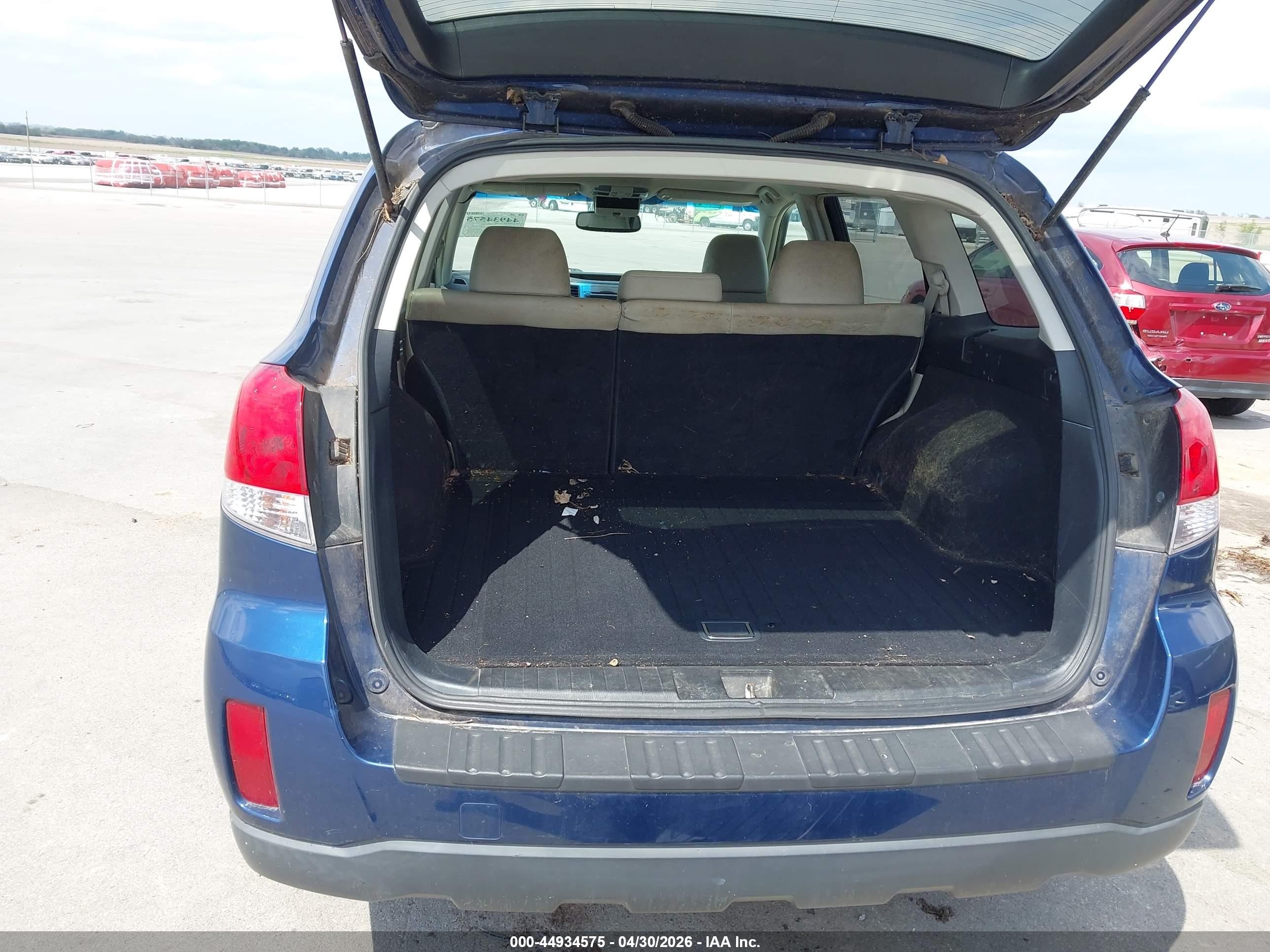 2011 Subaru Outback 2.5i Limited Blue vin: 4S4BRCKC8B3362193