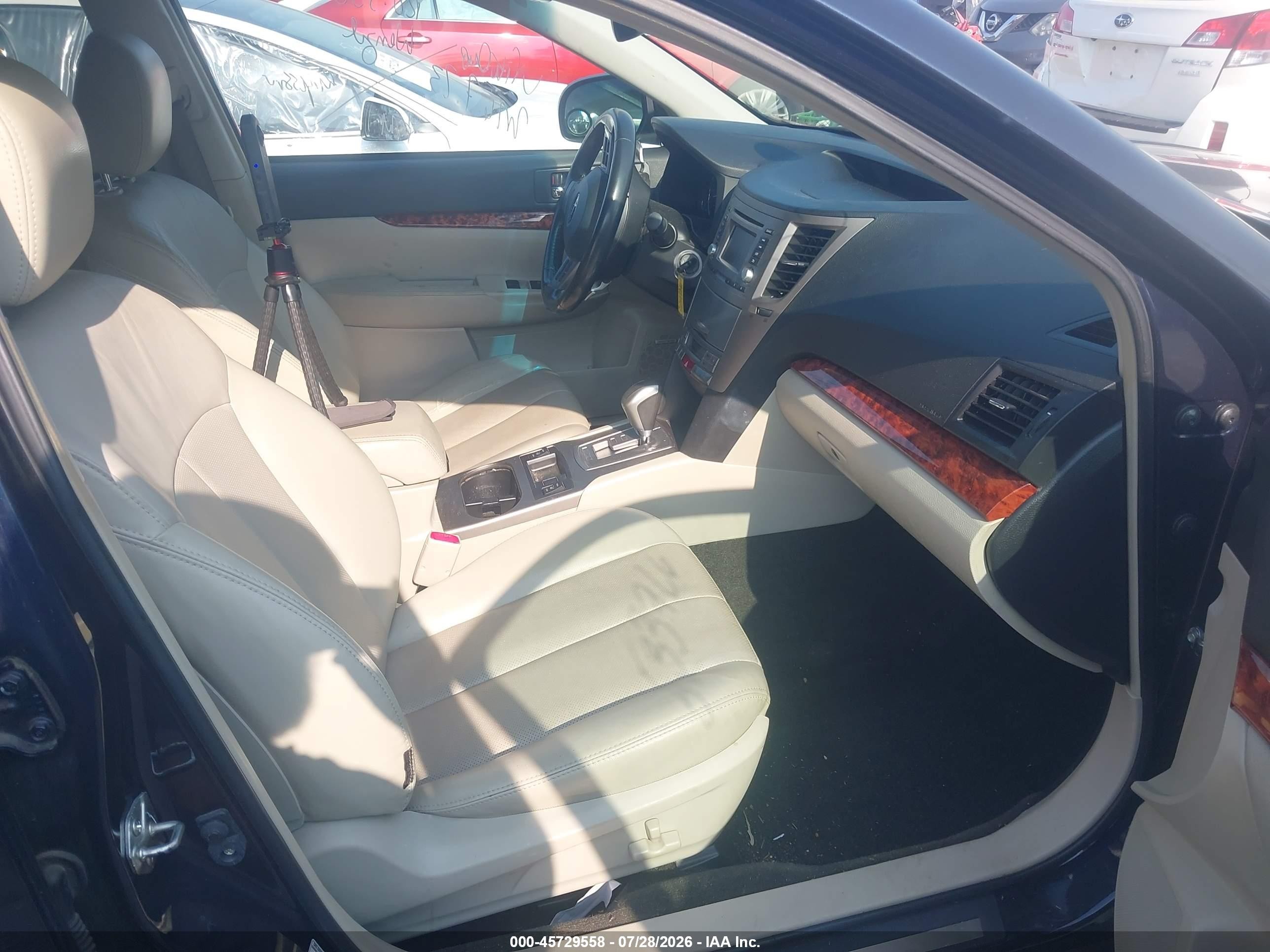 2012 Subaru Outback 2.5i Limited Dark Blue vin: 4S4BRCKC8C3260877