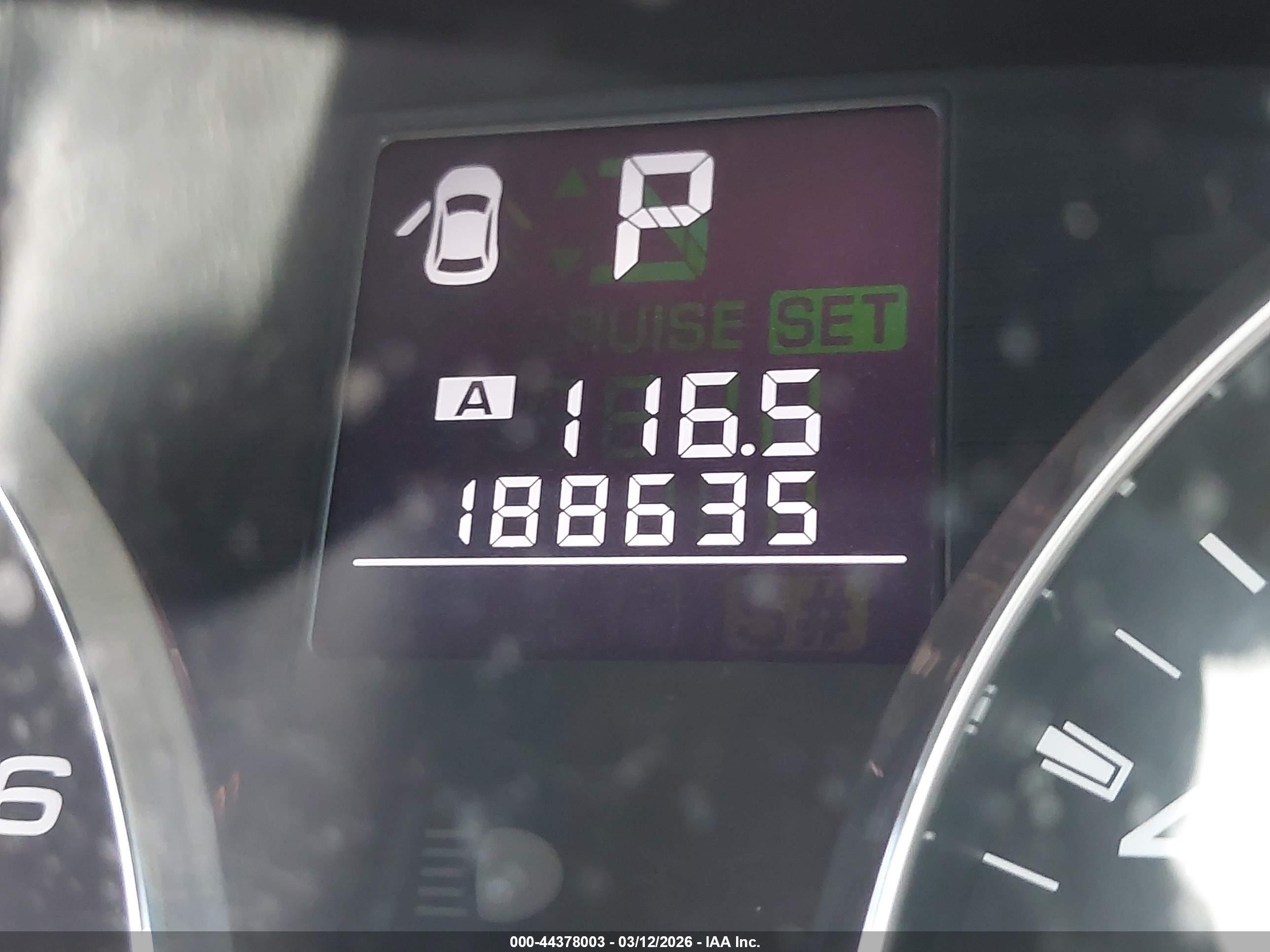2012 Subaru Outback 2.5i Limited Green vin: 4S4BRCKC8C3276920