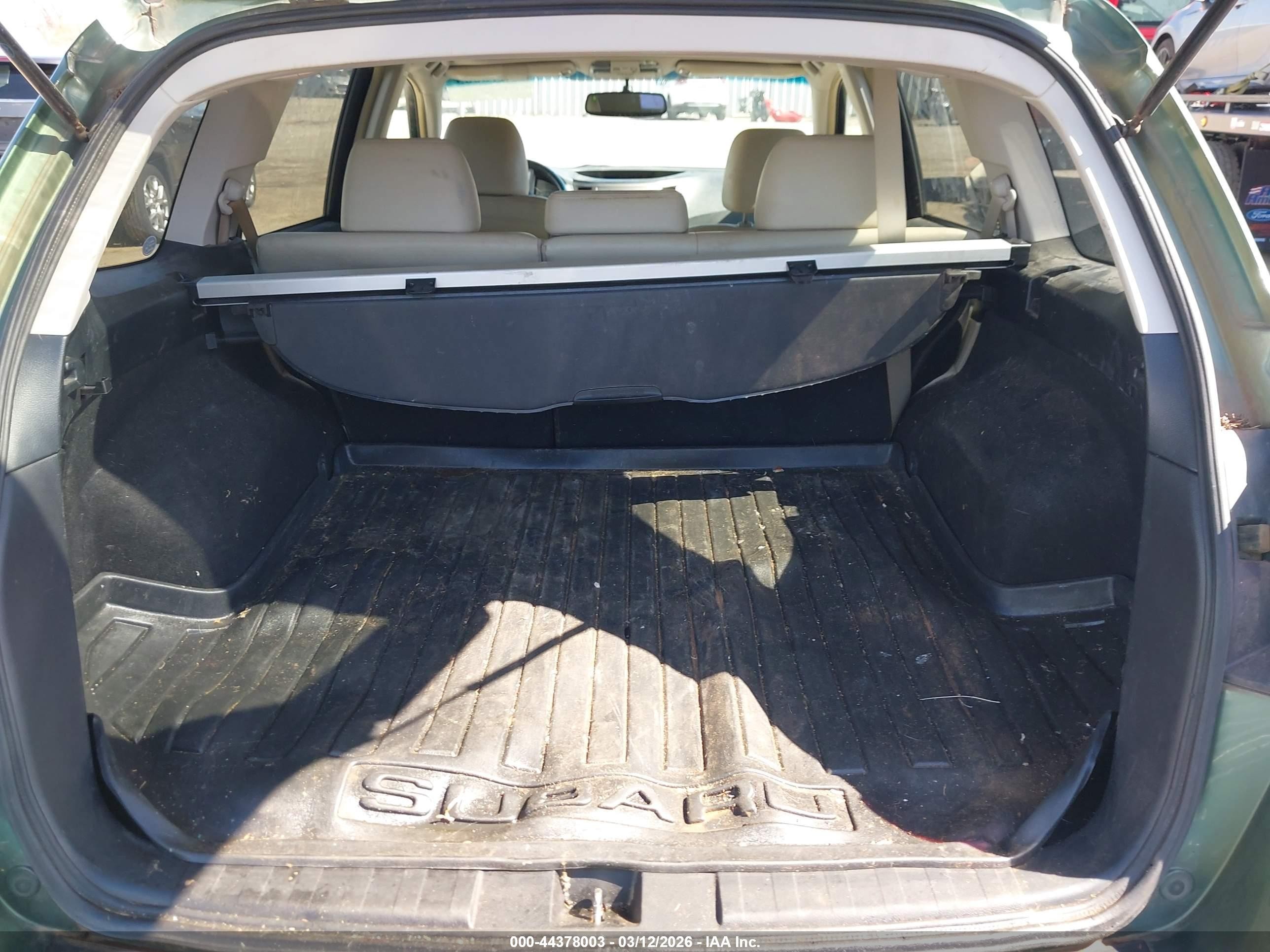 2012 Subaru Outback 2.5i Limited Green vin: 4S4BRCKC8C3276920