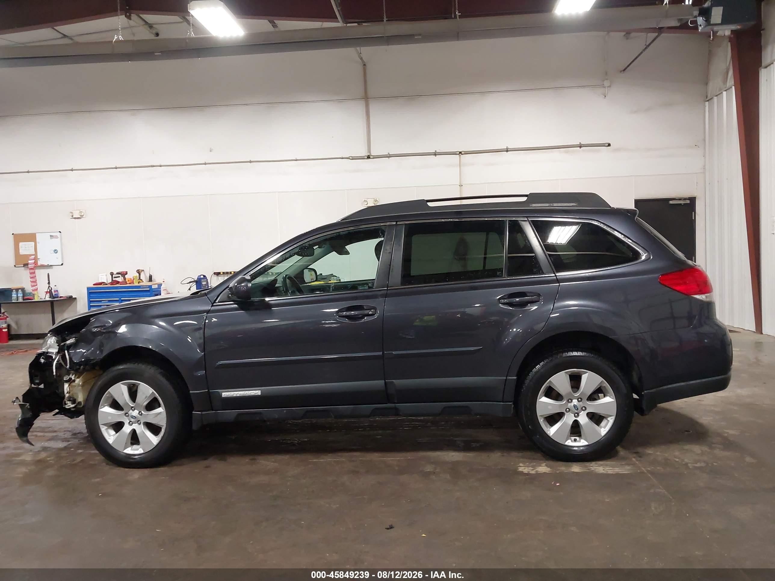 2012 Subaru Outback 2.5i Limited Gray vin: 4S4BRCKC9C3243621