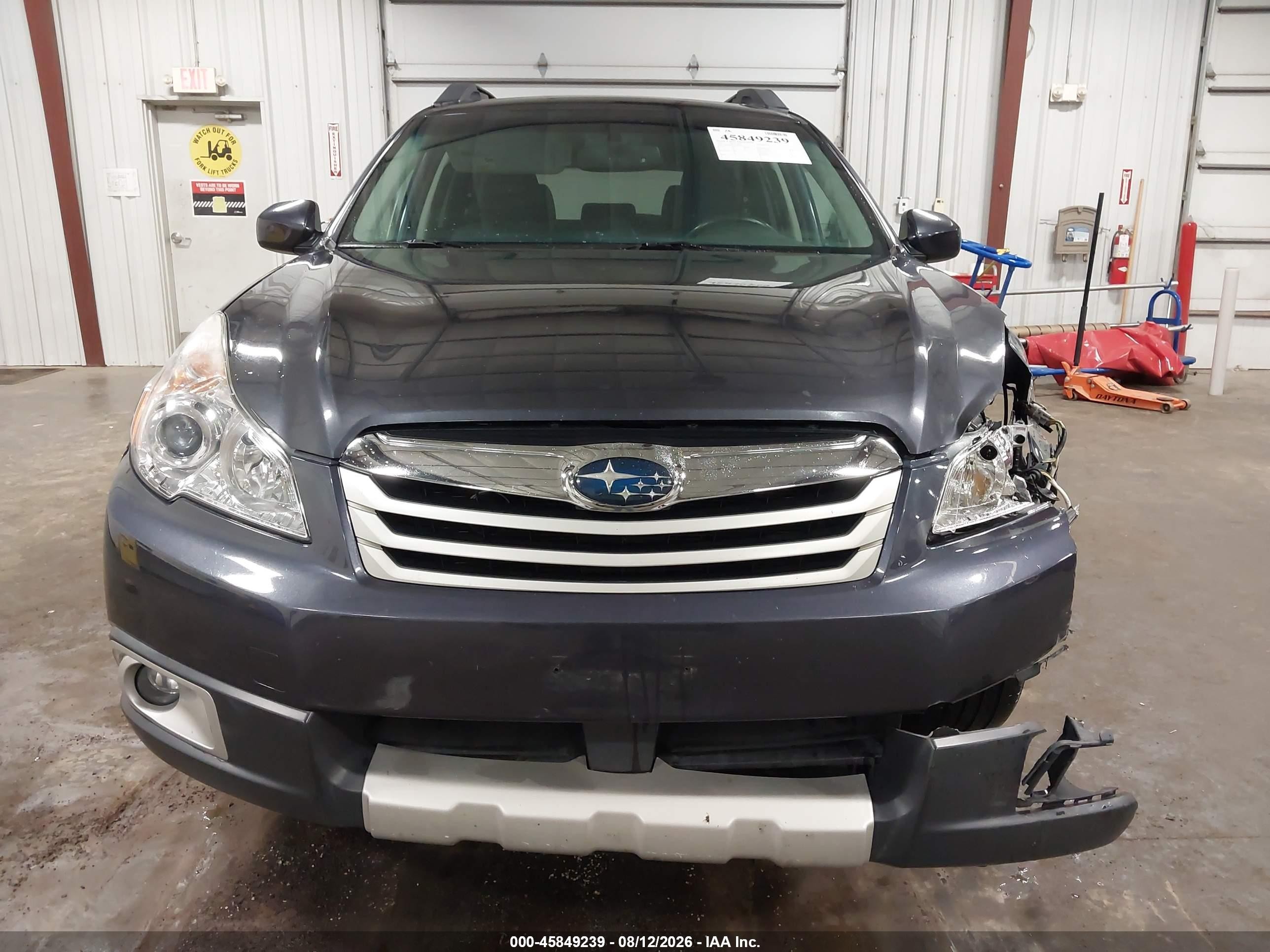 2012 Subaru Outback 2.5i Limited Gray vin: 4S4BRCKC9C3243621
