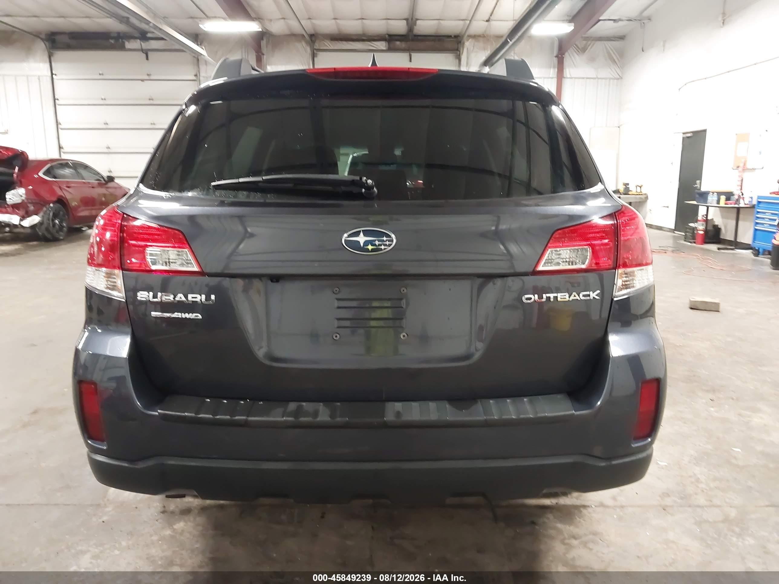 2012 Subaru Outback 2.5i Limited Gray vin: 4S4BRCKC9C3243621