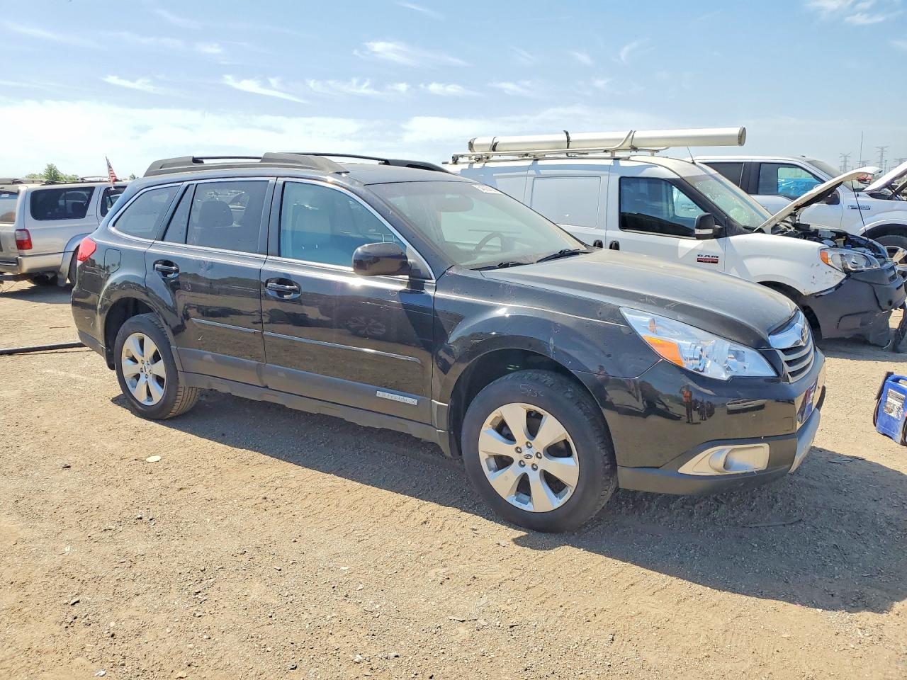 2012 Subaru Outback 2.5i Limited Black vin: 4S4BRCKC9C3276845