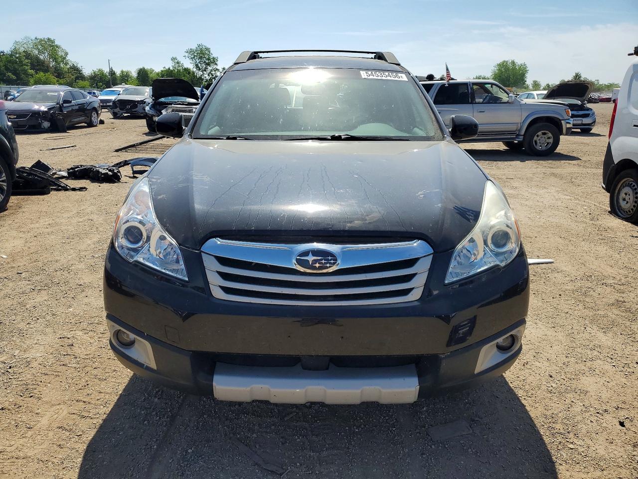 2012 Subaru Outback 2.5i Limited Black vin: 4S4BRCKC9C3276845