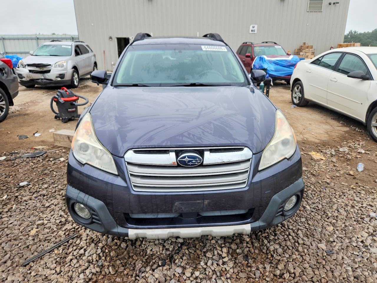 2013 Subaru Outback 2.5i Limited Gray vin: 4S4BRCKC9D3245161
