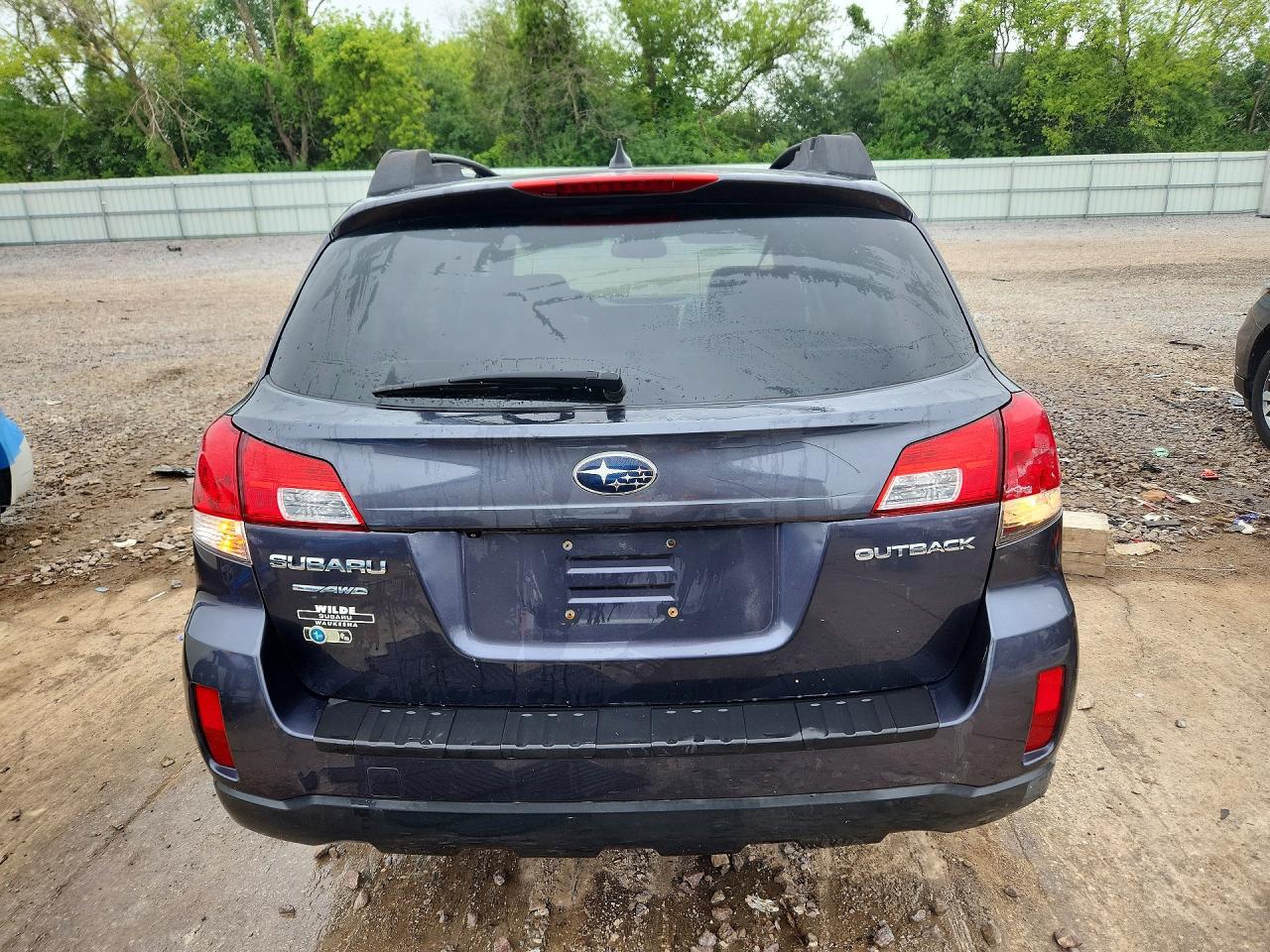 2013 Subaru Outback 2.5i Limited Gray vin: 4S4BRCKC9D3245161