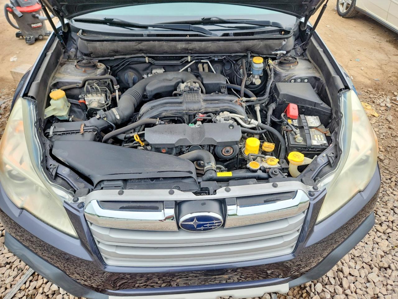 2013 Subaru Outback 2.5i Limited Gray vin: 4S4BRCKC9D3245161