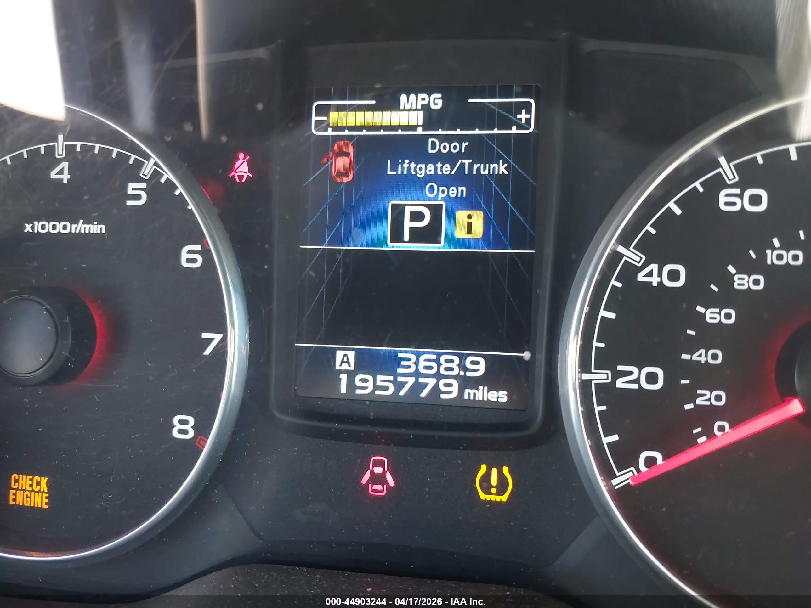 2013 Subaru Outback 2.5i Limited Белый vin: 4S4BRCKC9D3276023