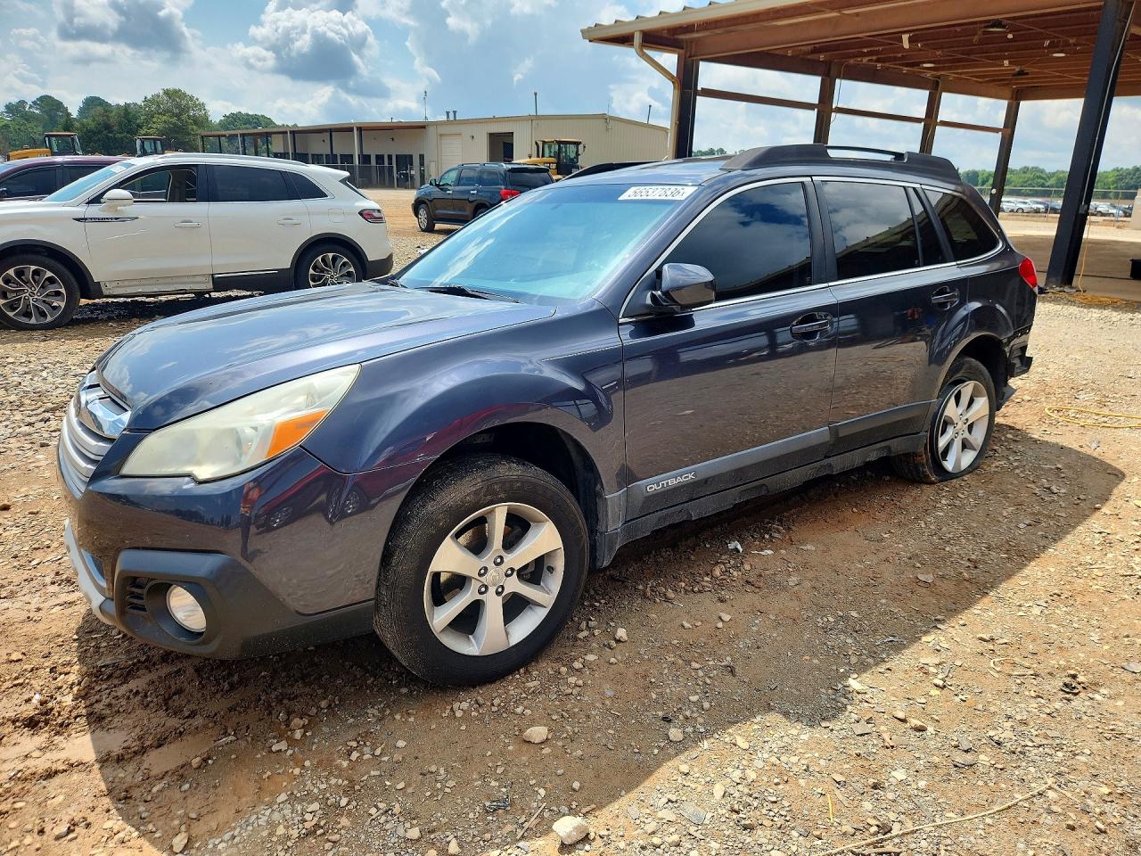 2013 Subaru Outback 2.5i Limited Gray vin: 4S4BRCKC9D3303477
