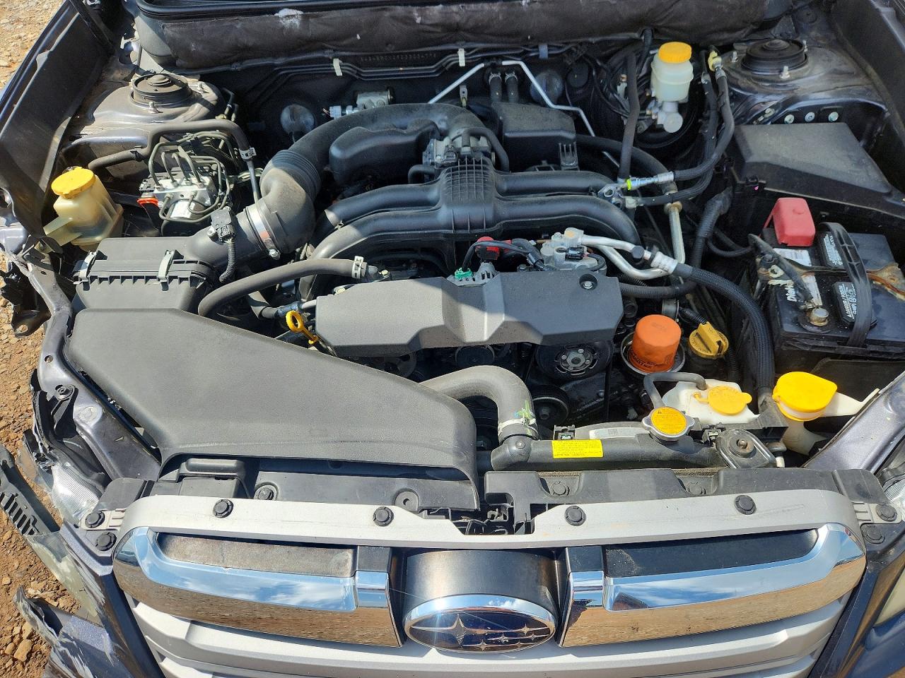 2013 Subaru Outback 2.5i Limited Gray vin: 4S4BRCKC9D3303477