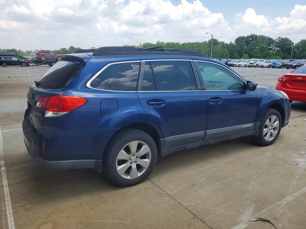 2010 Subaru Outback 2.5i Limited Blue vin: 4S4BRCKCXA3311292
