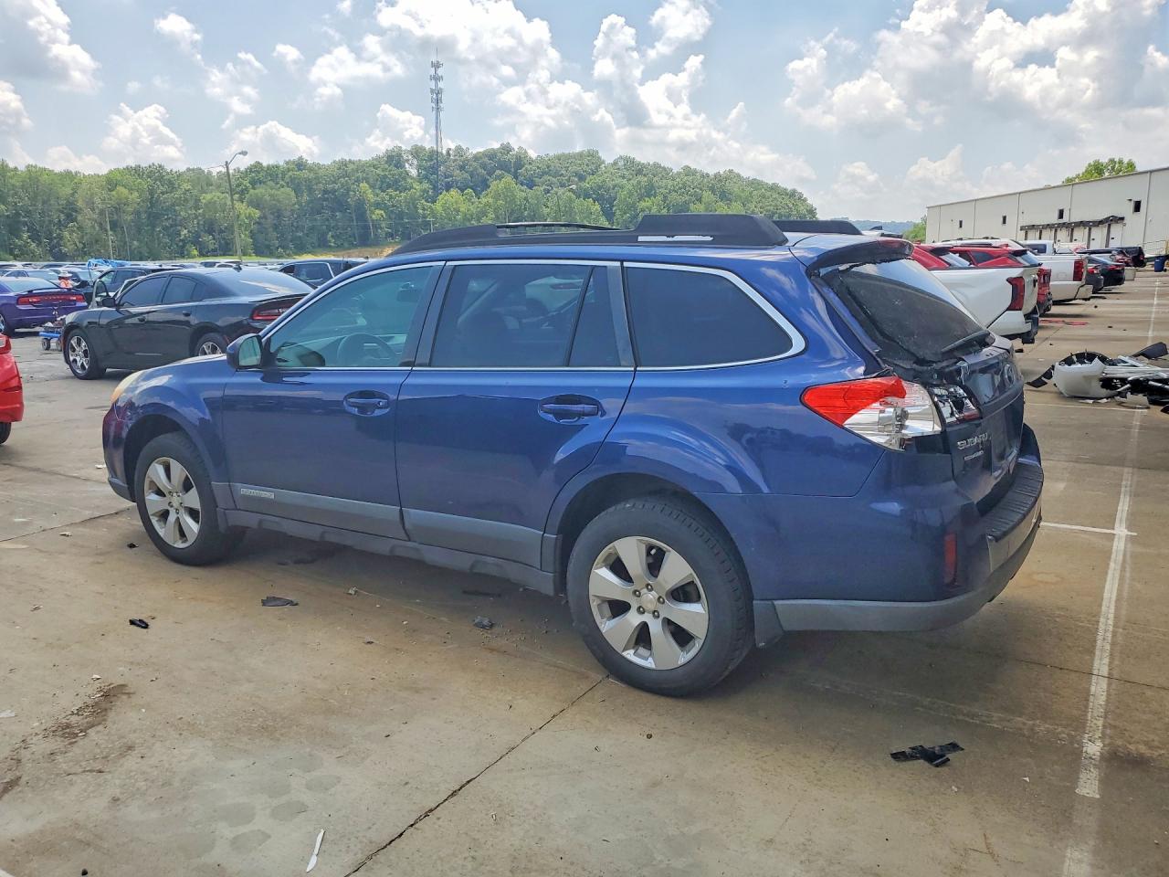 2010 Subaru Outback 2.5i Limited Blue vin: 4S4BRCKCXA3311292