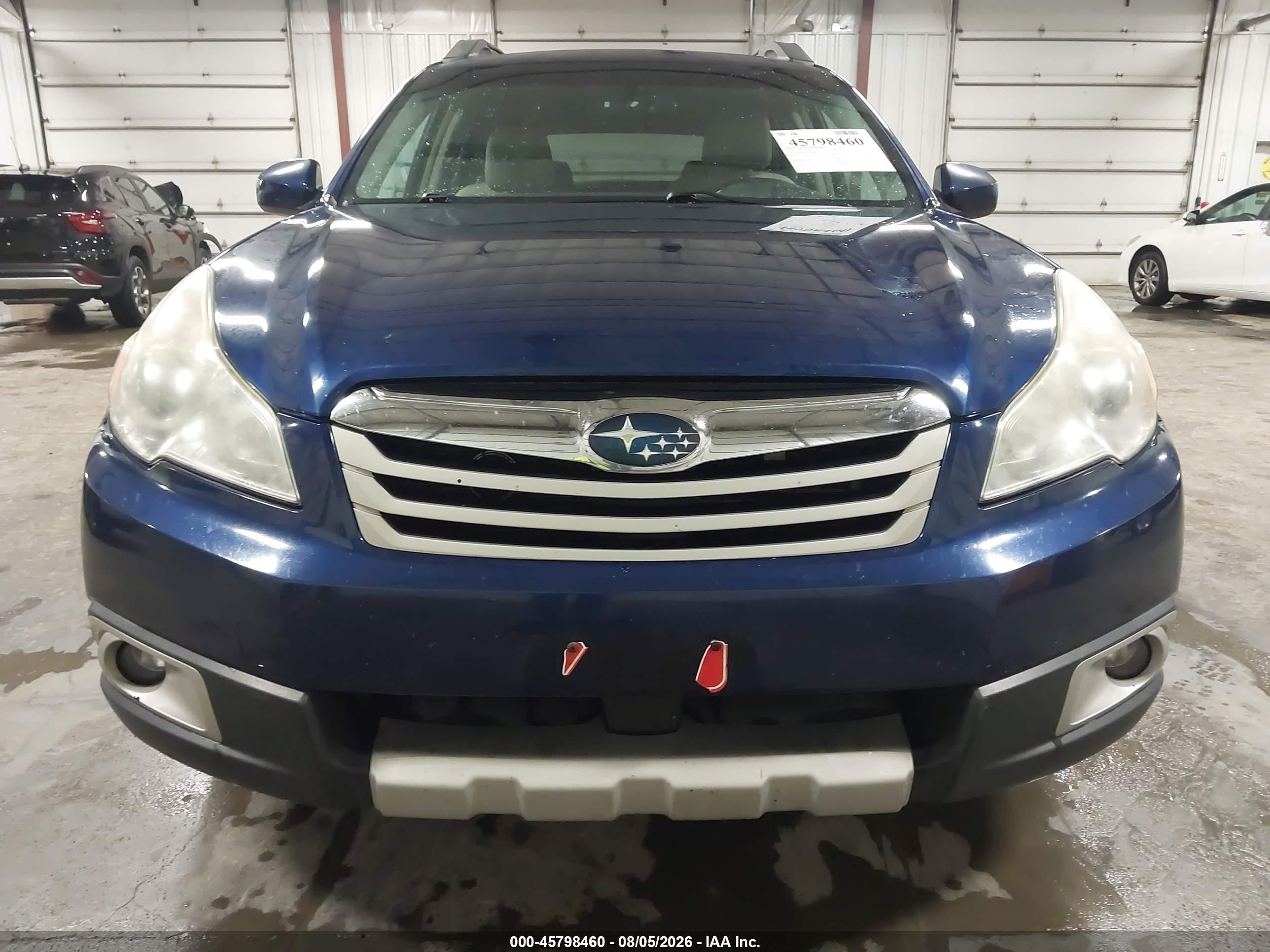 2010 Subaru Outback 2.5i Limited Blue vin: 4S4BRCKCXA3322969